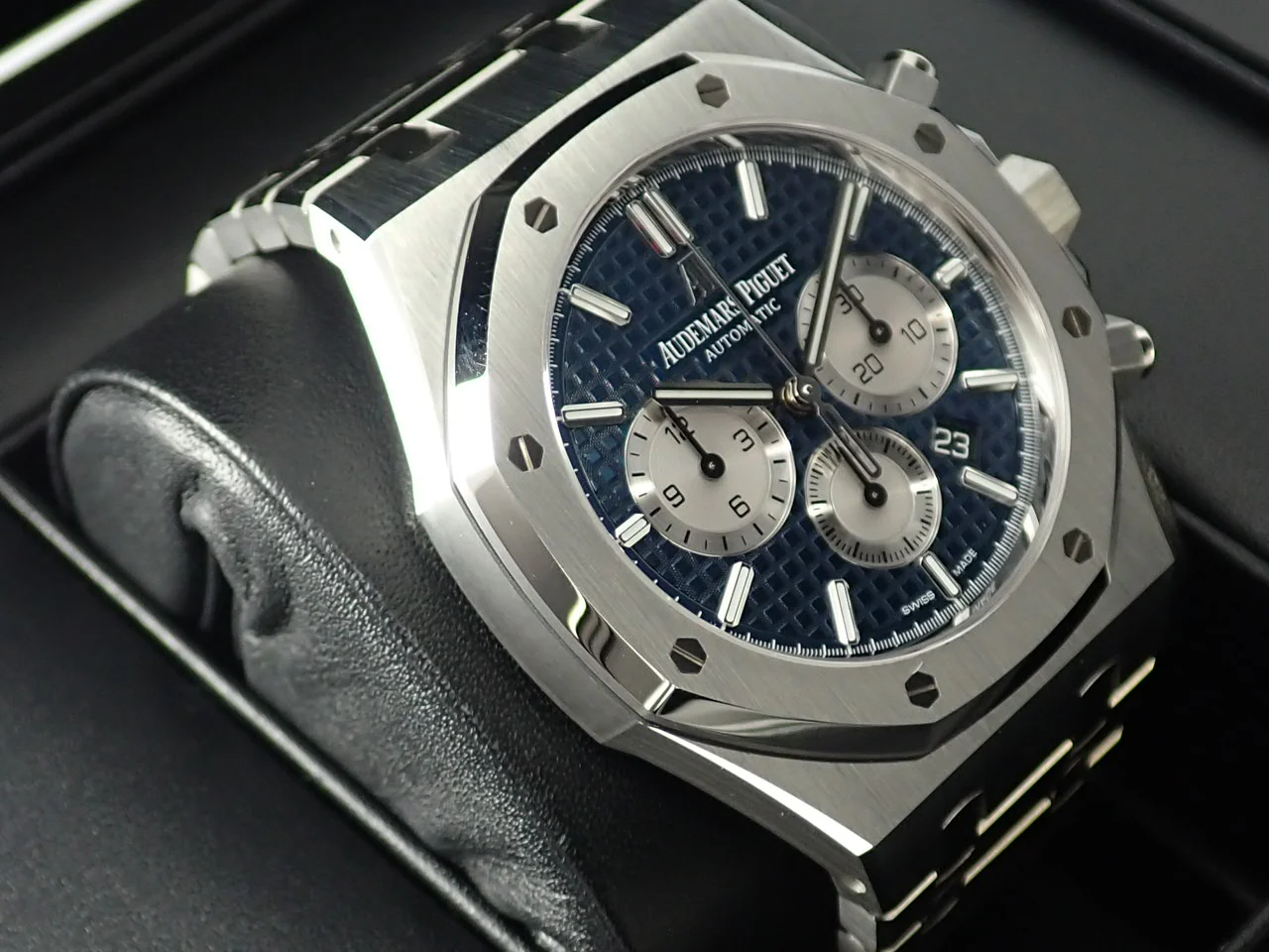 オーデマピゲ ロイヤルオーク クロノグラフ Ref.26331ST.OO.1220ST.01 ステンレススチール ブルー文字盤 - Image 4