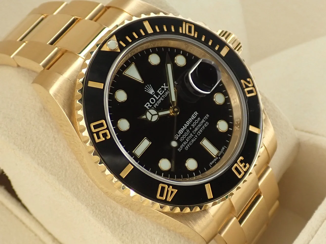 ロレックス サブマリーナー デイト Ref.116618LN イエローゴールド ブラック文字盤 - Image 5