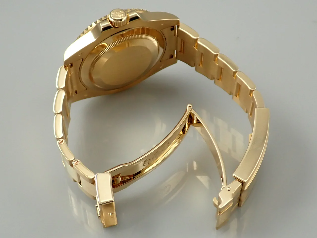 ロレックス サブマリーナー デイト Ref.116618LN イエローゴールド ブラック文字盤 - Image 8