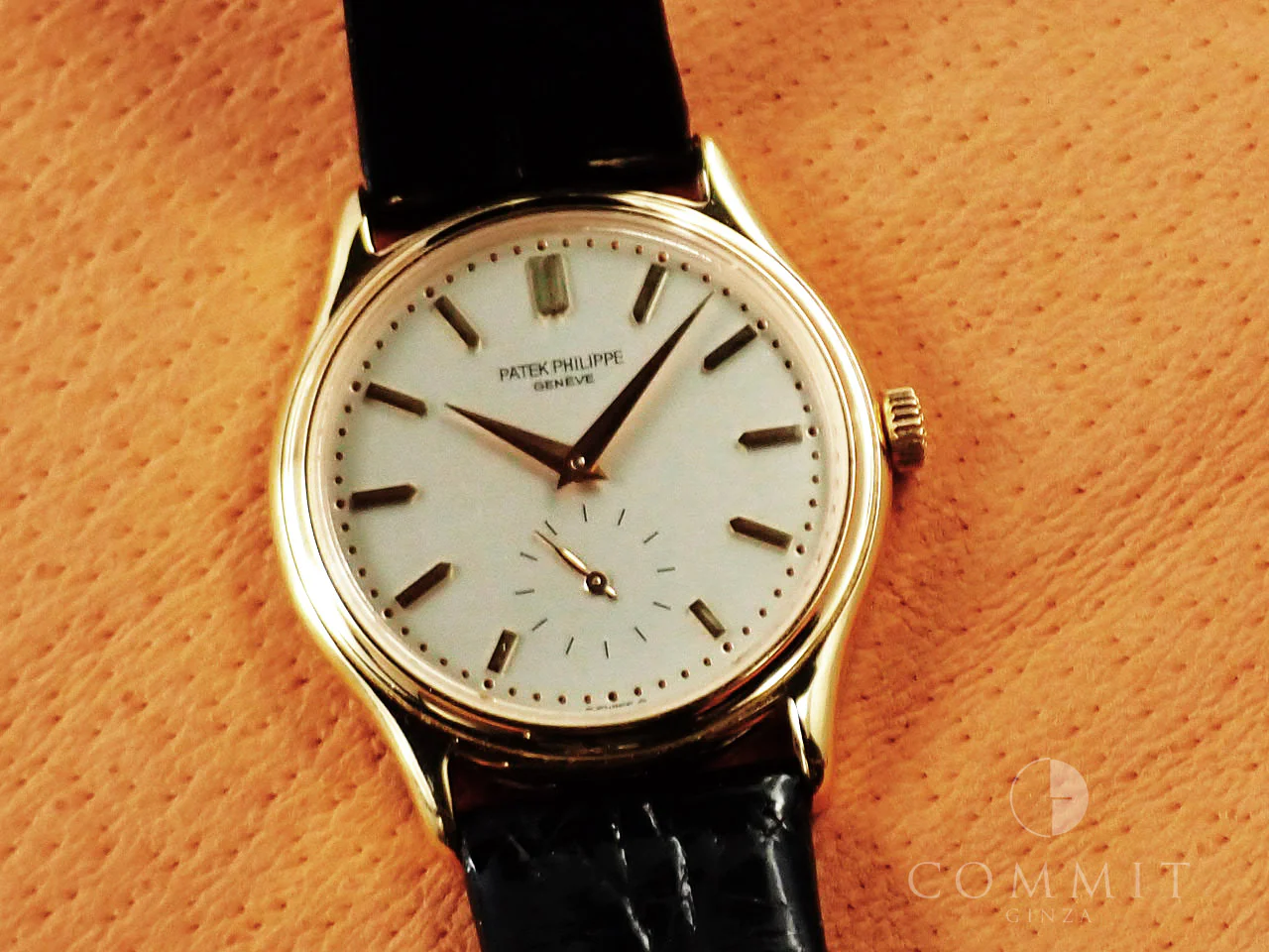 パテックフィリップ カラトラバ Ref.3923R ローズゴールド アイボリー文字盤 - Image 12