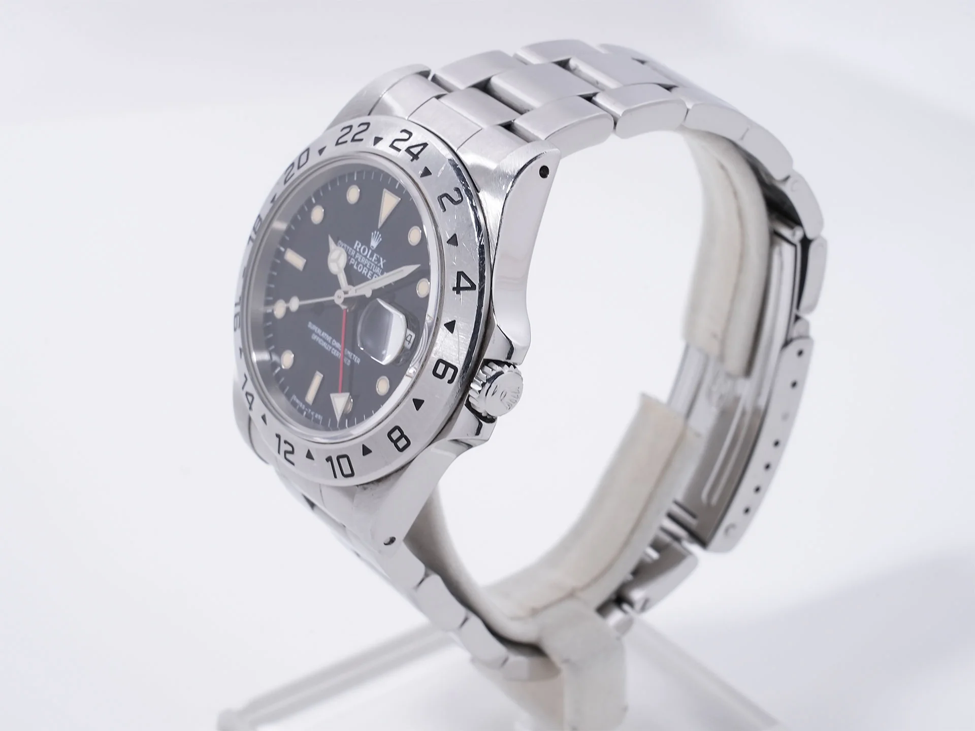 ロレックス エクスプローラーII Ref.16570 ステンレススチール ブラック文字盤 - Image 4