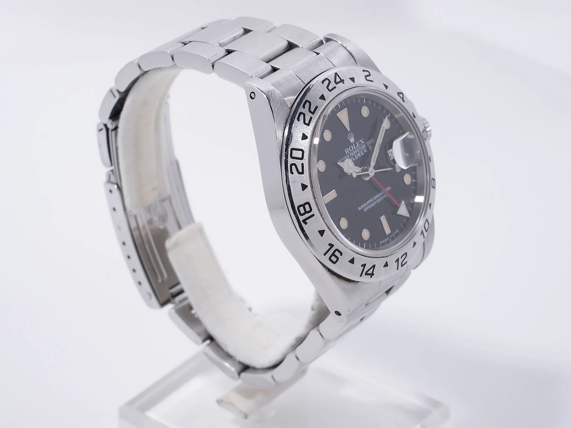 ロレックス エクスプローラーII Ref.16570 ステンレススチール ブラック文字盤 - Image 5