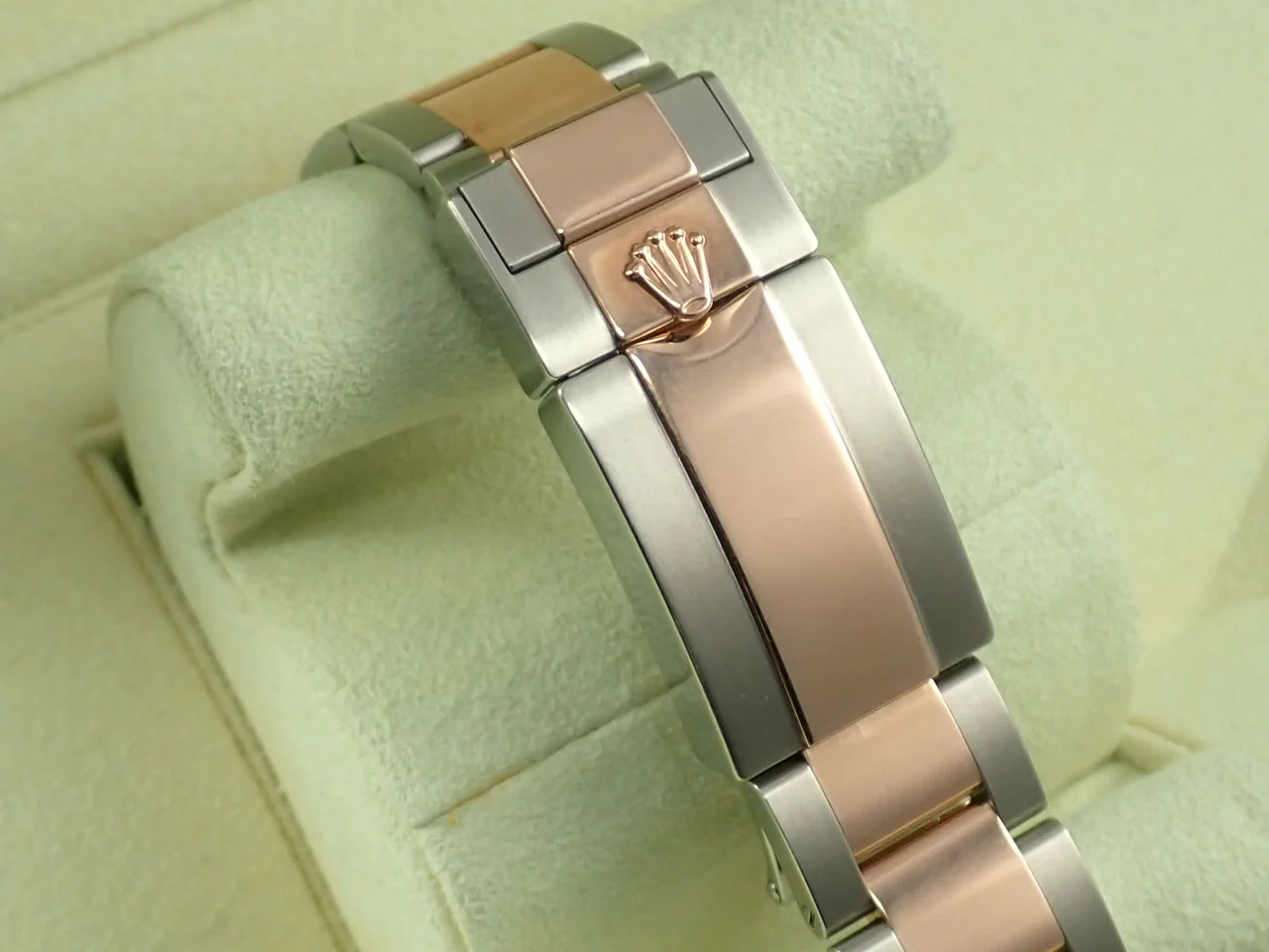 ロレックス ヨットマスターII Ref.116681 ステンレススチール/エバーローズゴールド ホワイト文字盤 - Image 7