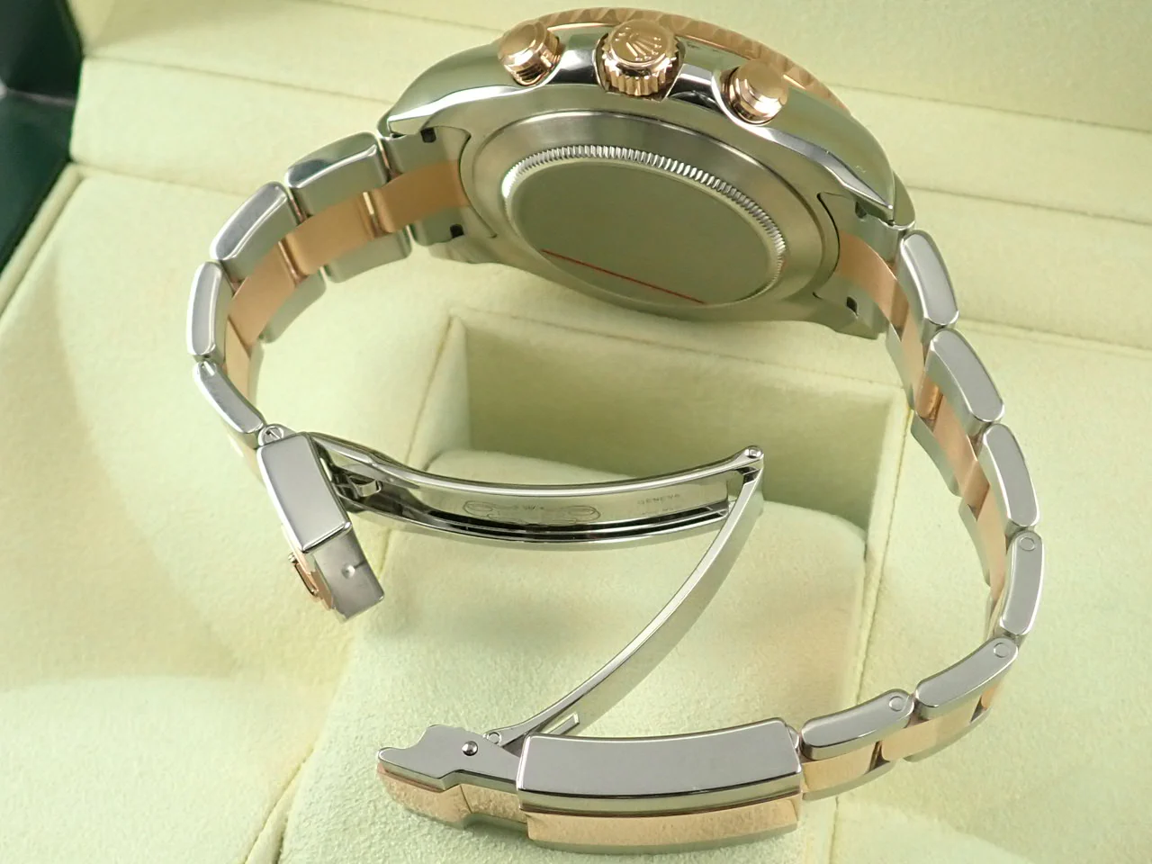 ロレックス ヨットマスターII Ref.116681 ステンレススチール/エバーローズゴールド ホワイト文字盤 - Image 8