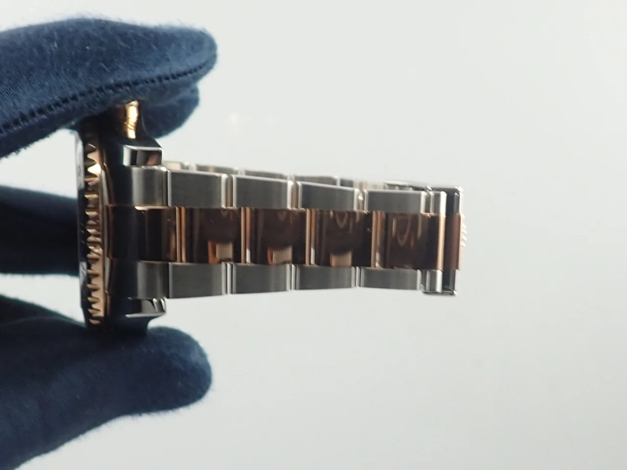 ロレックス ヨットマスターII Ref.116681 ステンレススチール/エバーローズゴールド ホワイト文字盤 - Image 9