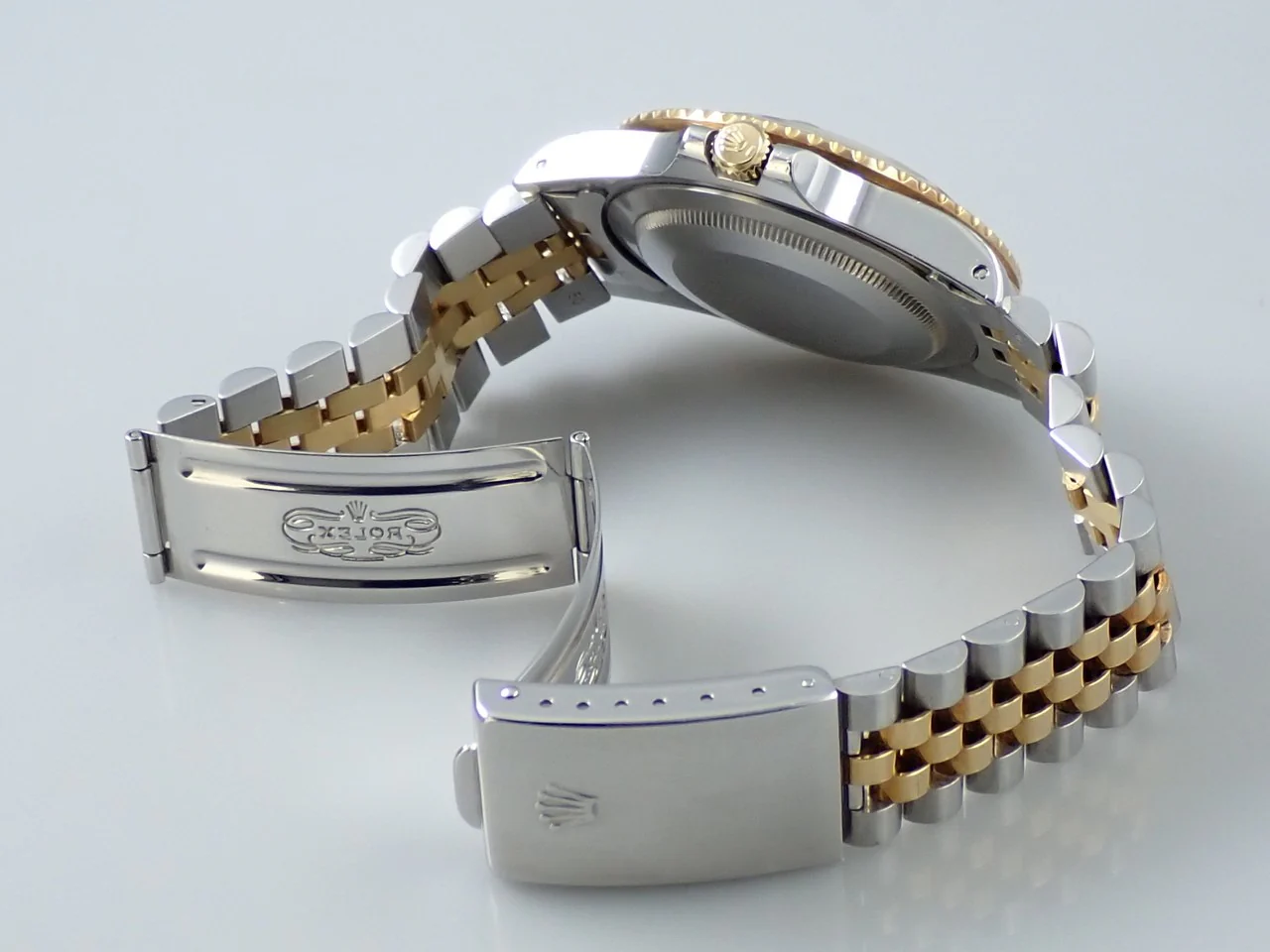 ロレックス GMTマスター Ref.16753 ステンレススチール/イエローゴールド ブラウン文字盤 ジュビリーブレスレット 中古 U0ZV2408 - Image 7