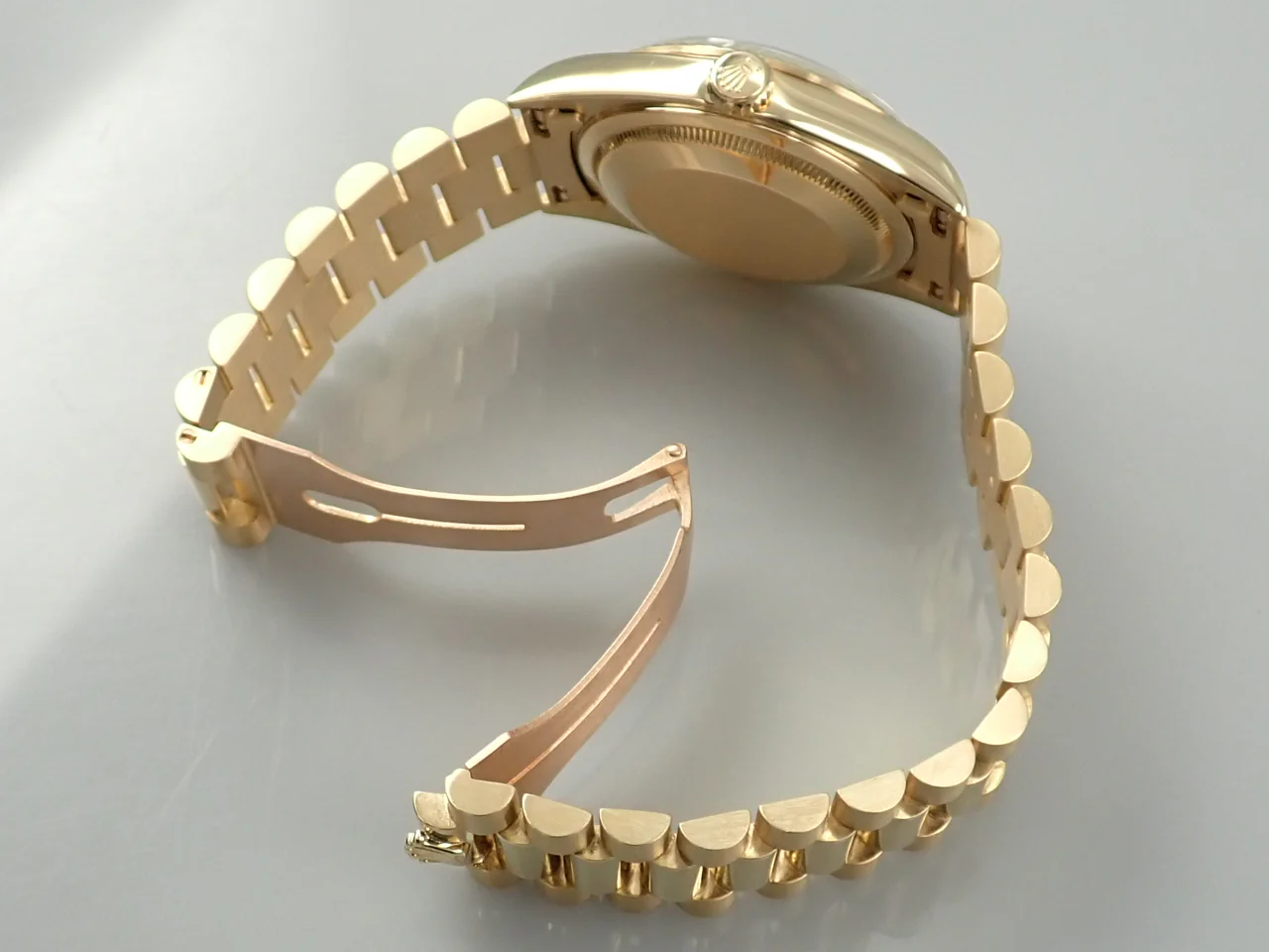 ロレックス デイデイト36 Ref.18238 イエローゴールド オニキス文字盤 - Image 8