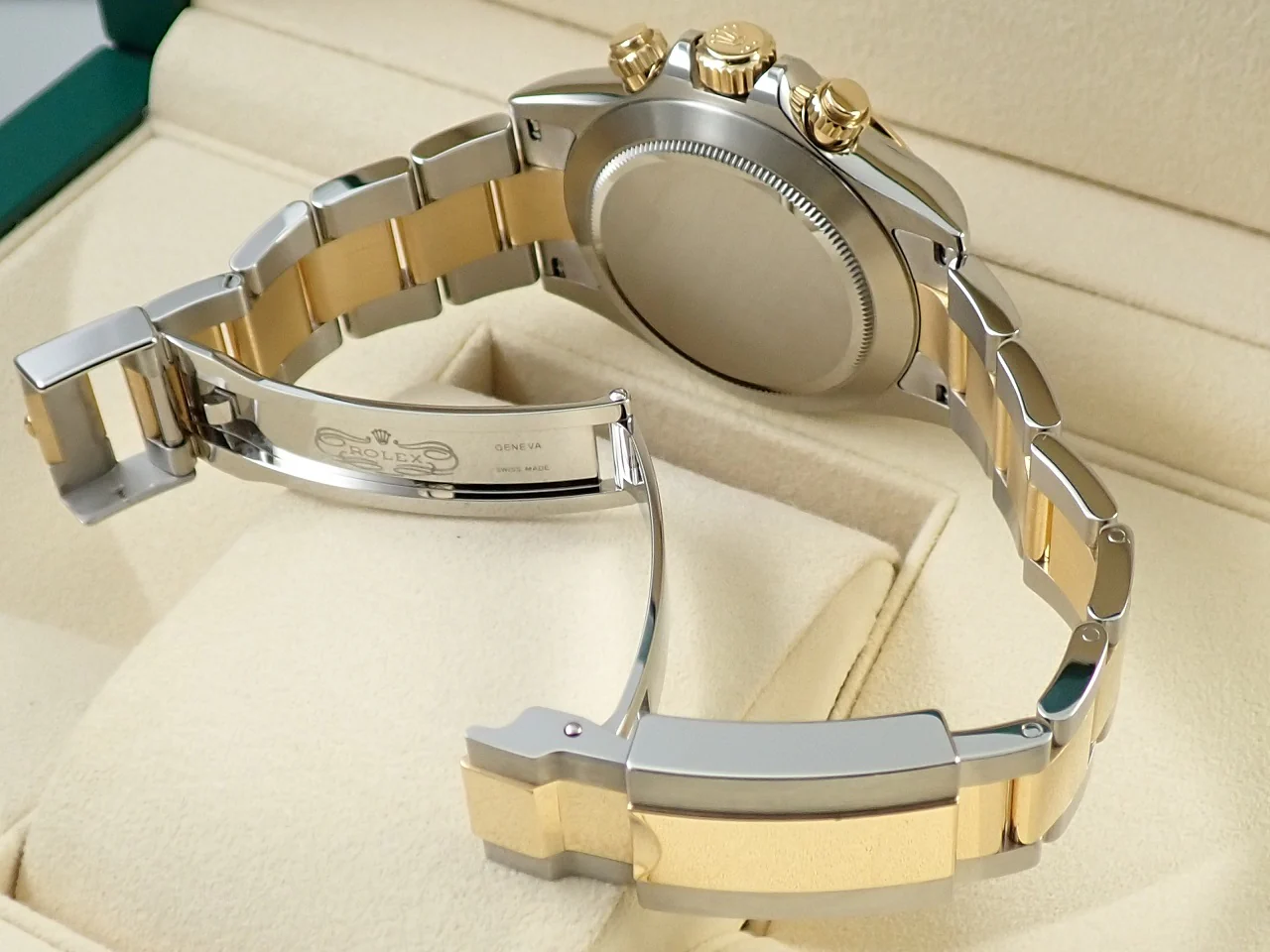 ロレックス デイトナ Ref.116503G ステンレススチール/イエローゴールド ブラックx8Pダイヤ文字盤 - Image 8