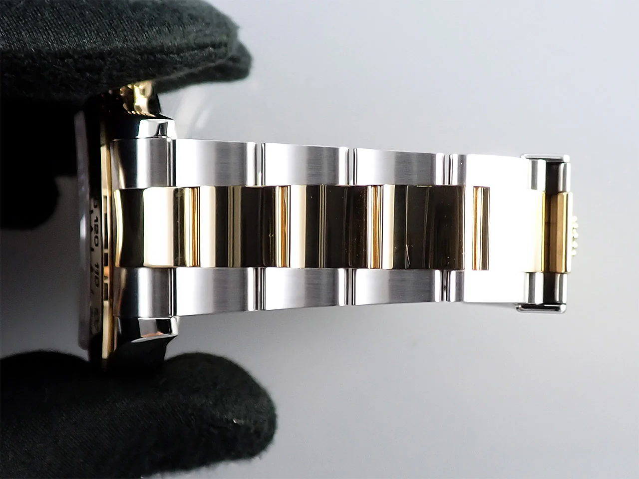 ロレックス デイトナ Ref.116503G ステンレススチール/イエローゴールド ブラックx8Pダイヤ文字盤 - Image 9