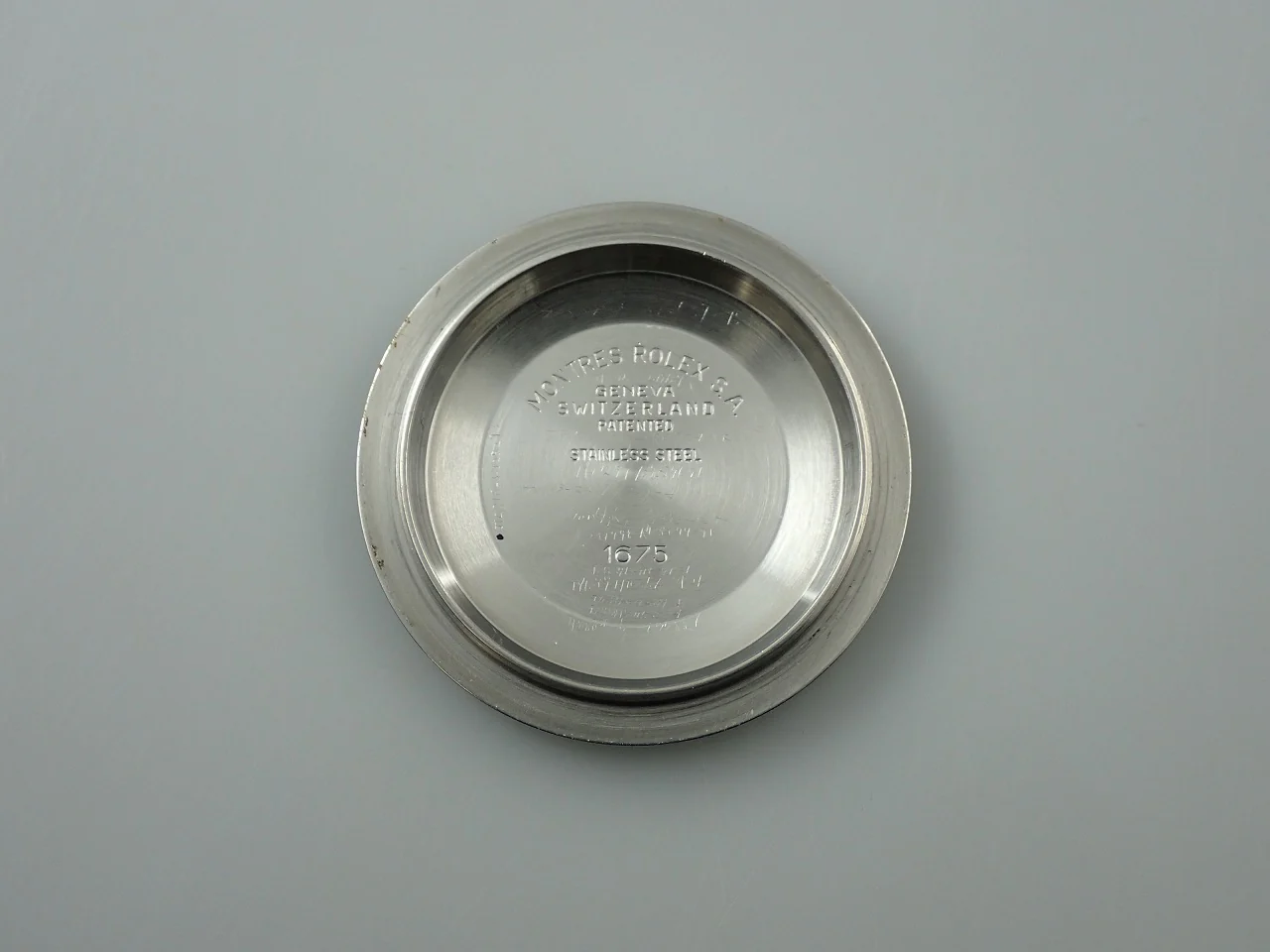 ロレックス GMTマスター Ref.1675 ステンレススチール ブラック文字盤 オイスターブレスレット - Image 14