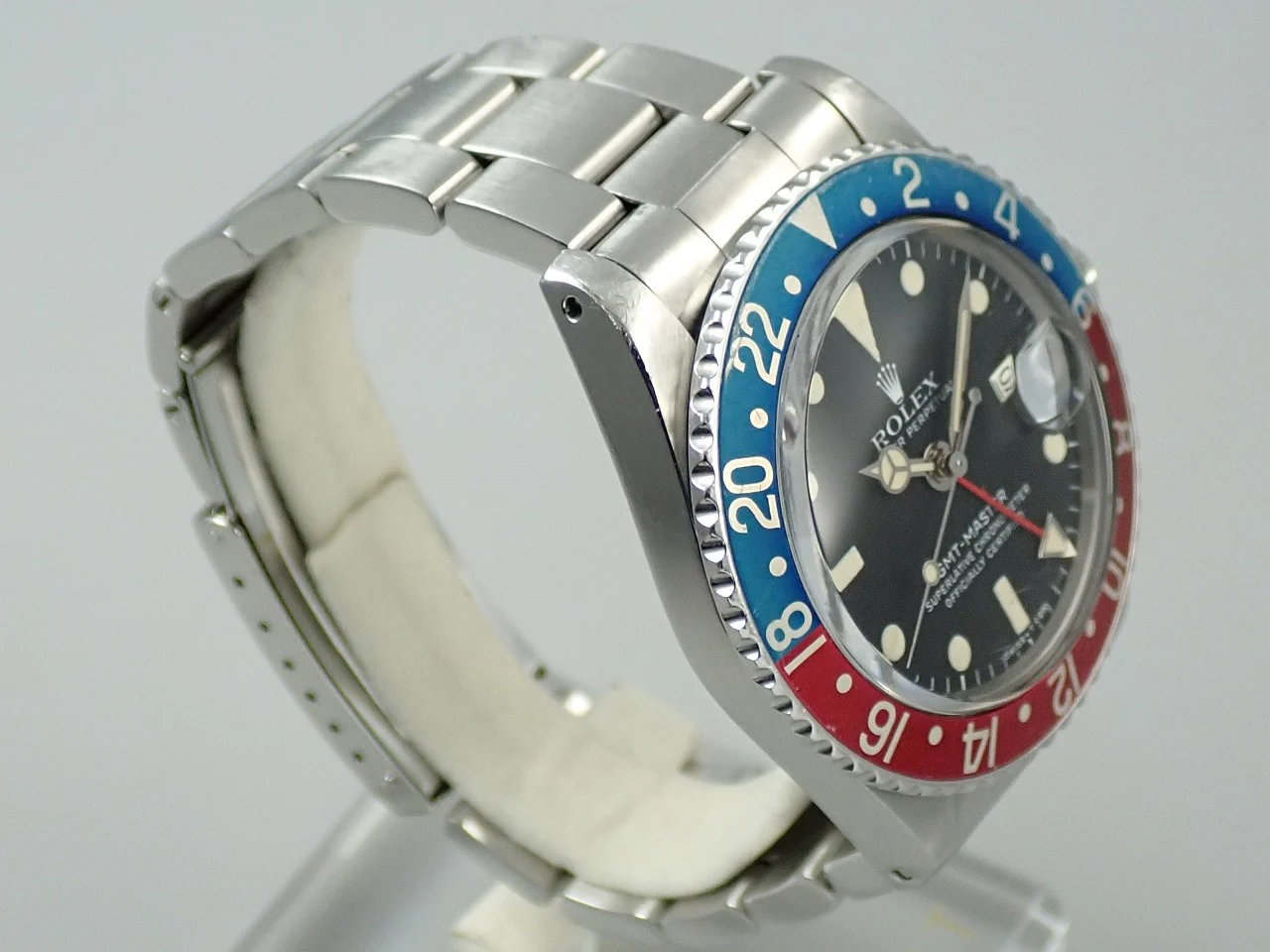 ロレックス GMTマスター Ref.1675 ステンレススチール ブラック文字盤 オイスターブレスレット - Image 5