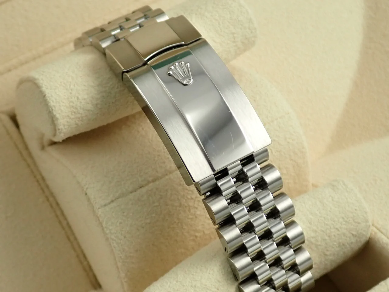 ロレックス デイトジャスト41 Ref.126334G ステンレススチール/ホワイトゴールド ブライトブルー文字盤 ジュビリーブレスレット 美品 U5177Z88 - Image 7