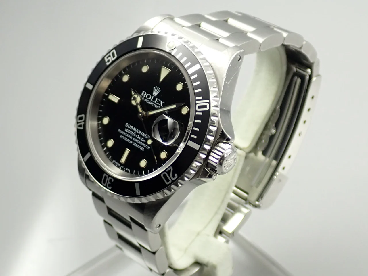 ロレックス サブマリーナー デイト Ref.16610 ステンレススチール ブラック文字盤 - Image 4