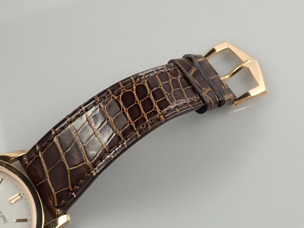 パテックフィリップ カラトラバ Ref.5196R-001 ローズゴールド シルバー文字盤 - Image 8