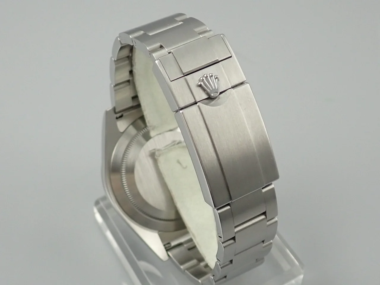 ロレックス エクスプローラーI 鏡面ブラックアウト Ref.214270 ステンレススチール ブラック文字盤 - Image 8