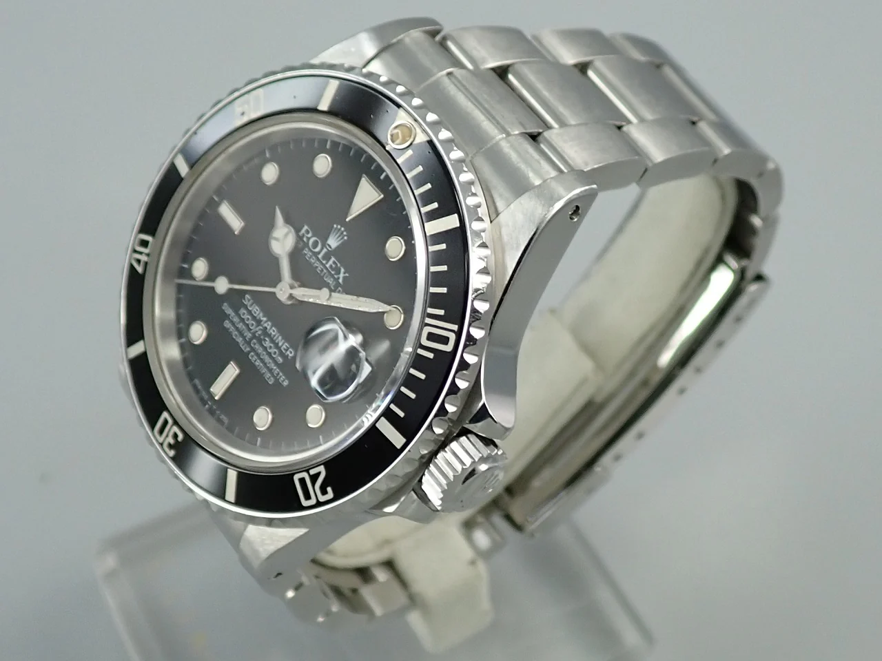 ロレックス サブマリーナー デイト Ref.168000 ステンレススチール ブラック文字盤 - Image 4