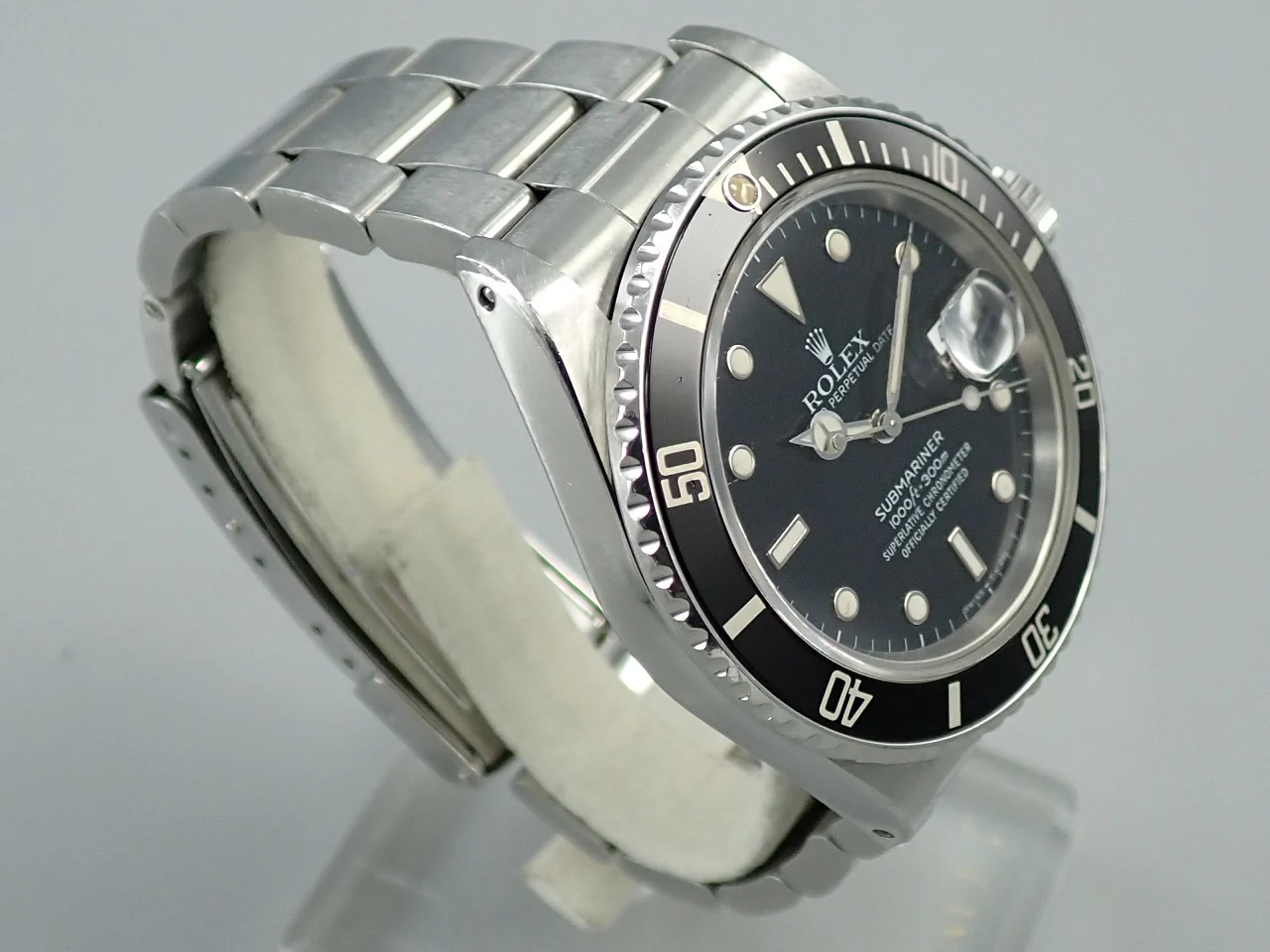 ロレックス サブマリーナー デイト Ref.168000 ステンレススチール ブラック文字盤 - Image 5