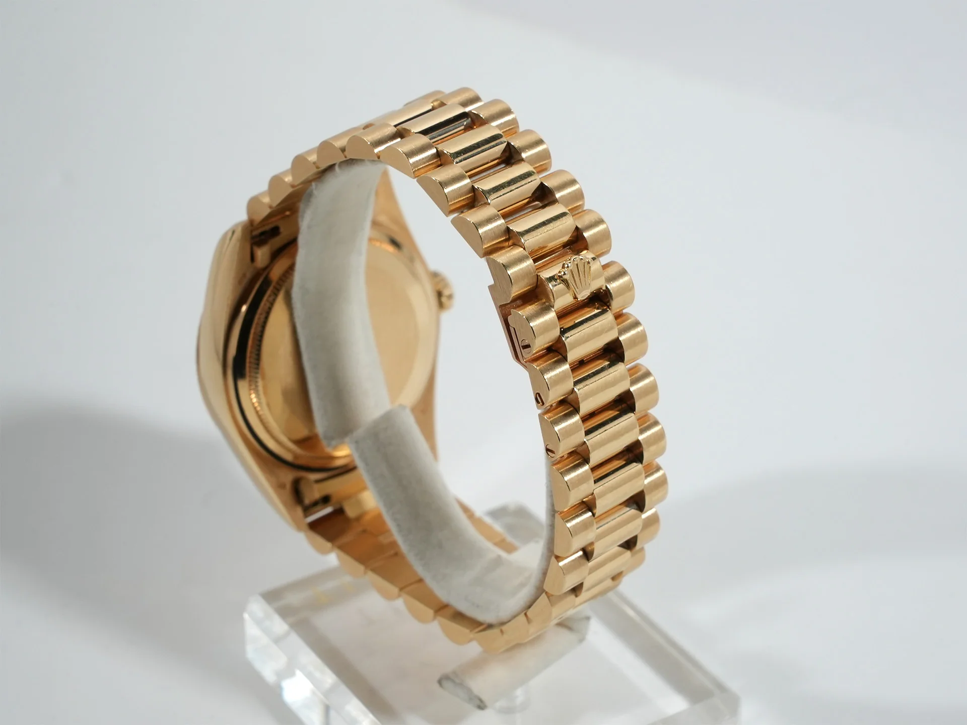 ロレックス デイデイト36 Ref.18038A イエローゴールド ブルー文字盤 - Image 7