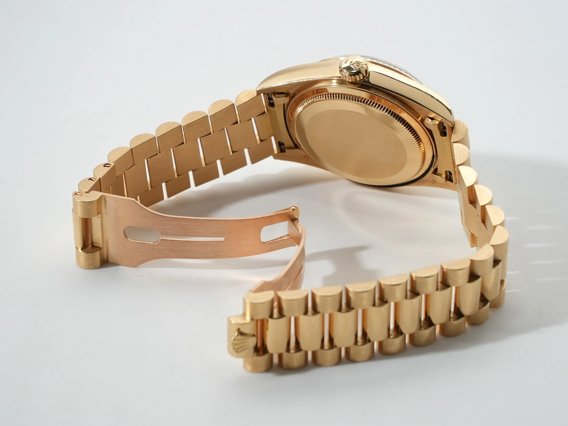 ロレックス デイデイト36 Ref.18038A イエローゴールド ブルー文字盤 - Image 8