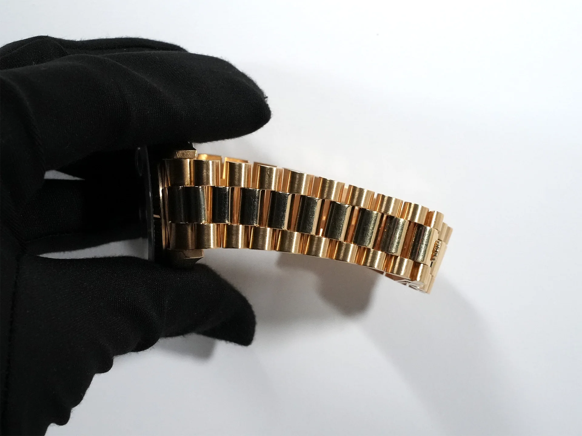 ロレックス デイデイト36 Ref.18038A イエローゴールド ブルー文字盤 - Image 9