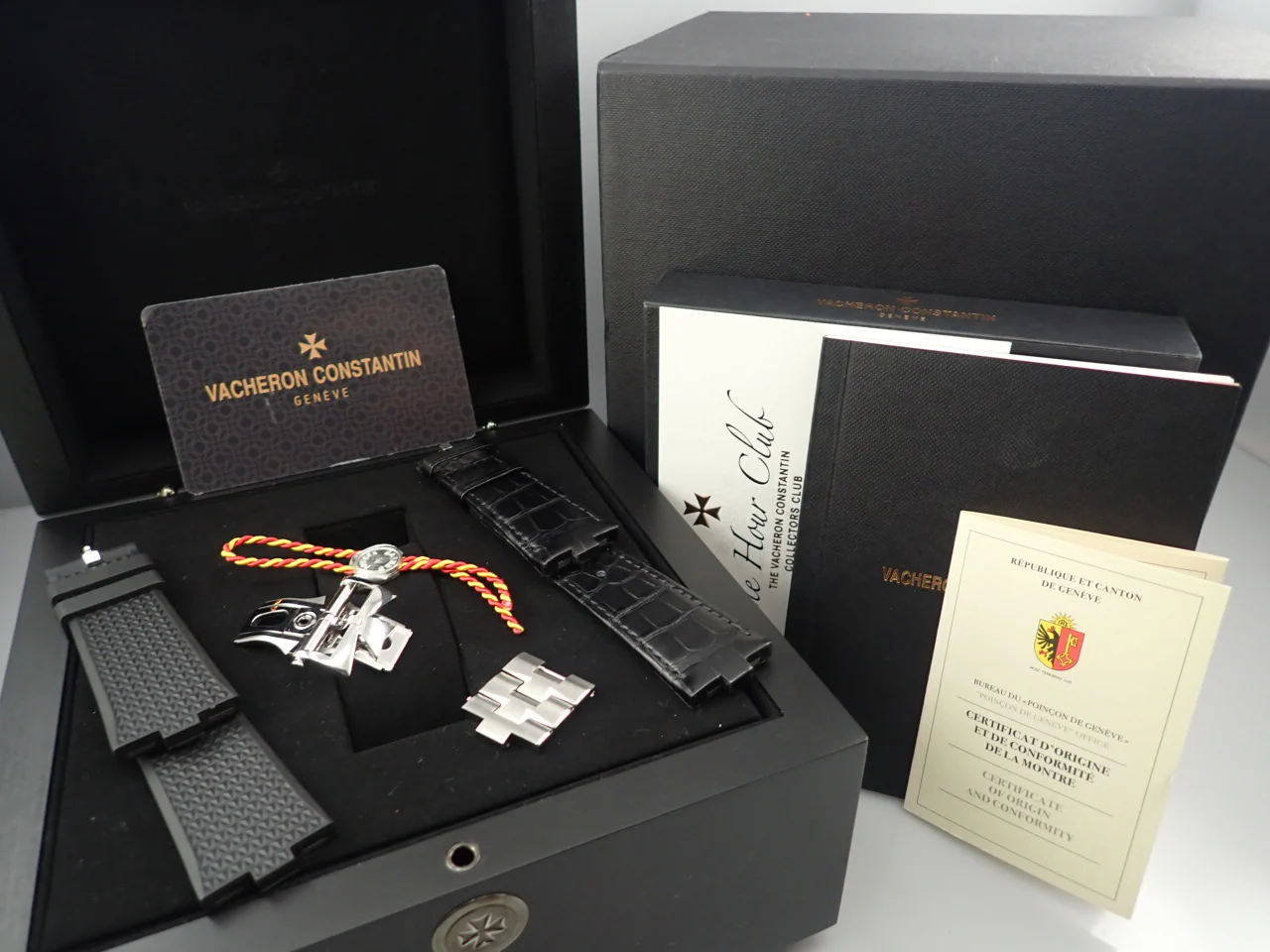 ヴァシュロンコンスタンタン オーヴァーシーズ Ref.4500V/110A-B126 シルバー文字盤 極美品 UL473886 - Image 10