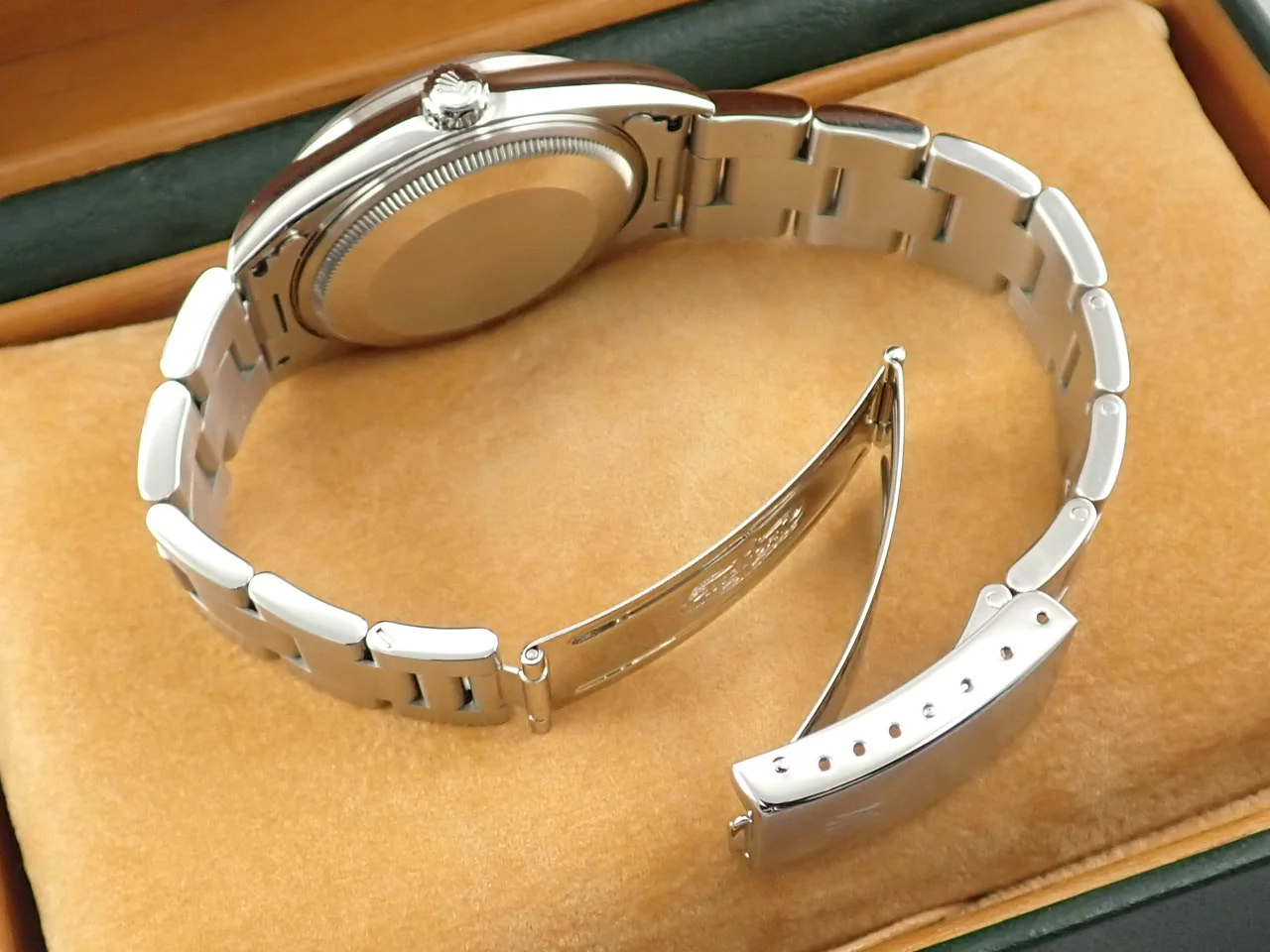 ロレックス エアキング Ref.14000 ステンレススチール ブラック文字盤 - Image 8