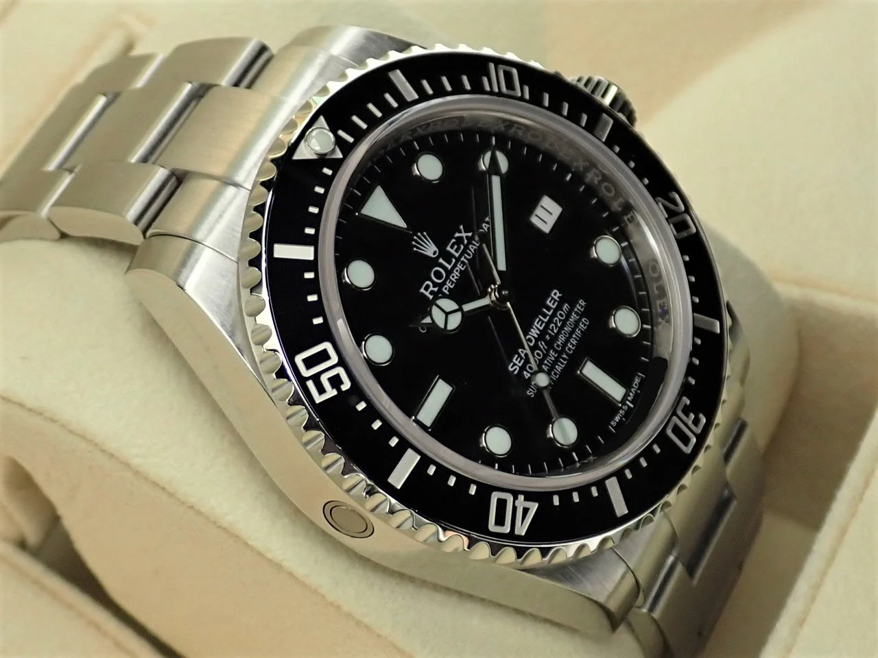 ロレックス シードゥエラー 4000 Ref.116600 ステンレススチール ブラック文字盤 - Image 5