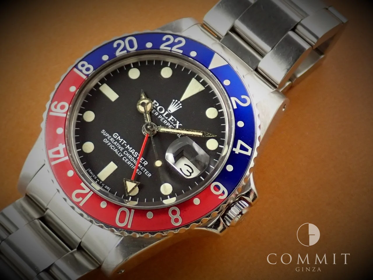 ロレックス GMTマスター Ref.16750 ステンレススチール ブラック文字盤 中古 US8C6HRC - Image 11