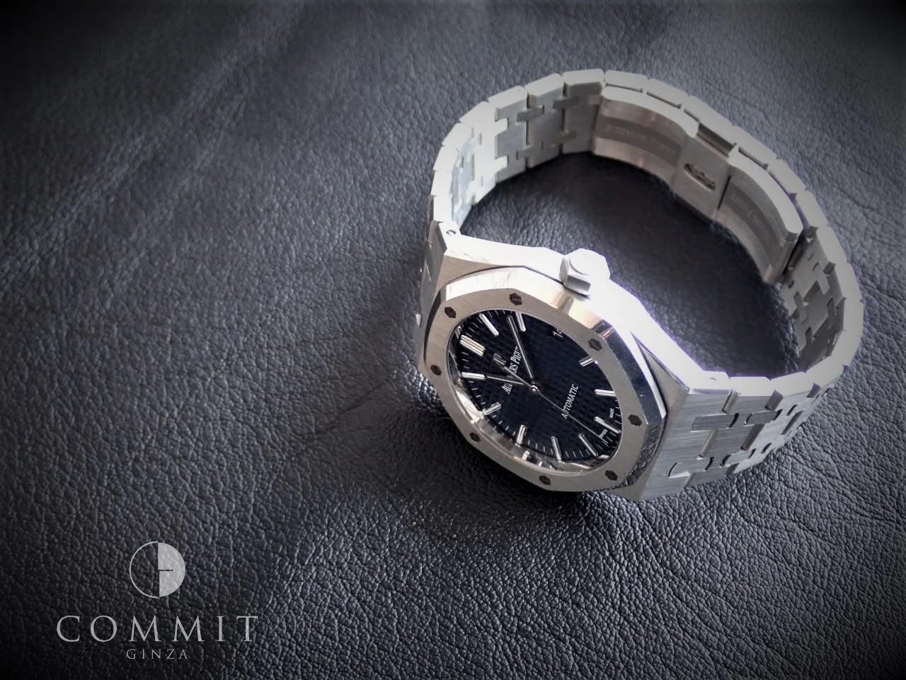 オーデマピゲ ロイヤルオーク Ref.15450ST.OO.1256ST.03 ステンレススチール ブルー文字盤 - Image 10