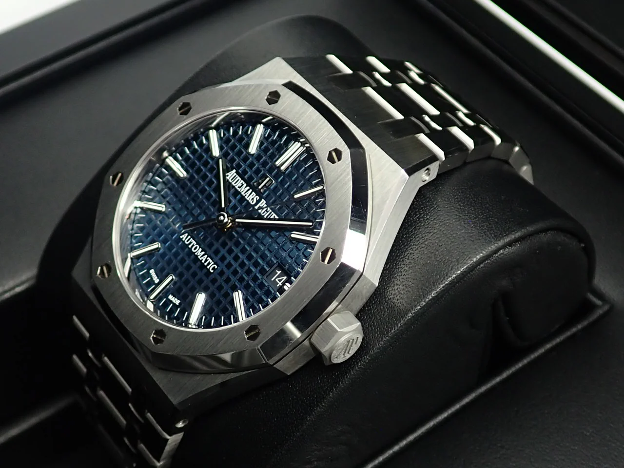 オーデマピゲ ロイヤルオーク Ref.15450ST.OO.1256ST.03 ステンレススチール ブルー文字盤 - Image 5