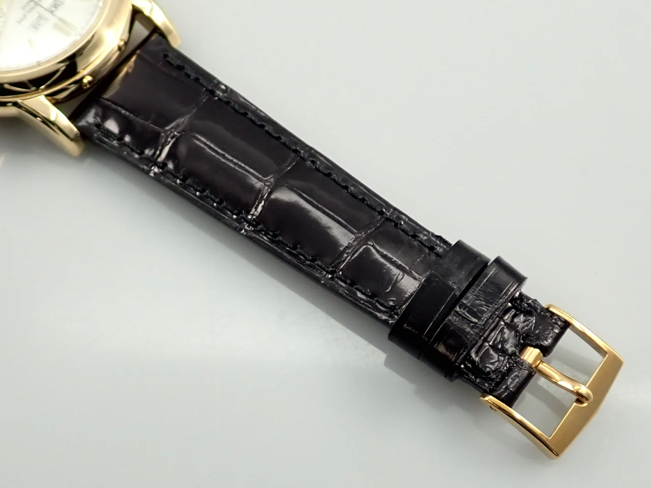 パテックフィリップ パーペチュアルカレンダー クロノグラフ Ref.3970EJ-051 イエローゴールド シルバー文字盤 - Image 8