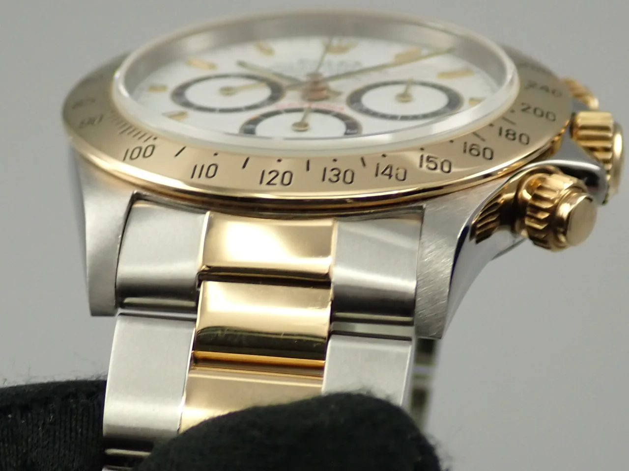ロレックス デイトナ エルプリメロ Ref.16523 ステンレススチール/イエローゴールド ホワイト文字盤 - Image 6