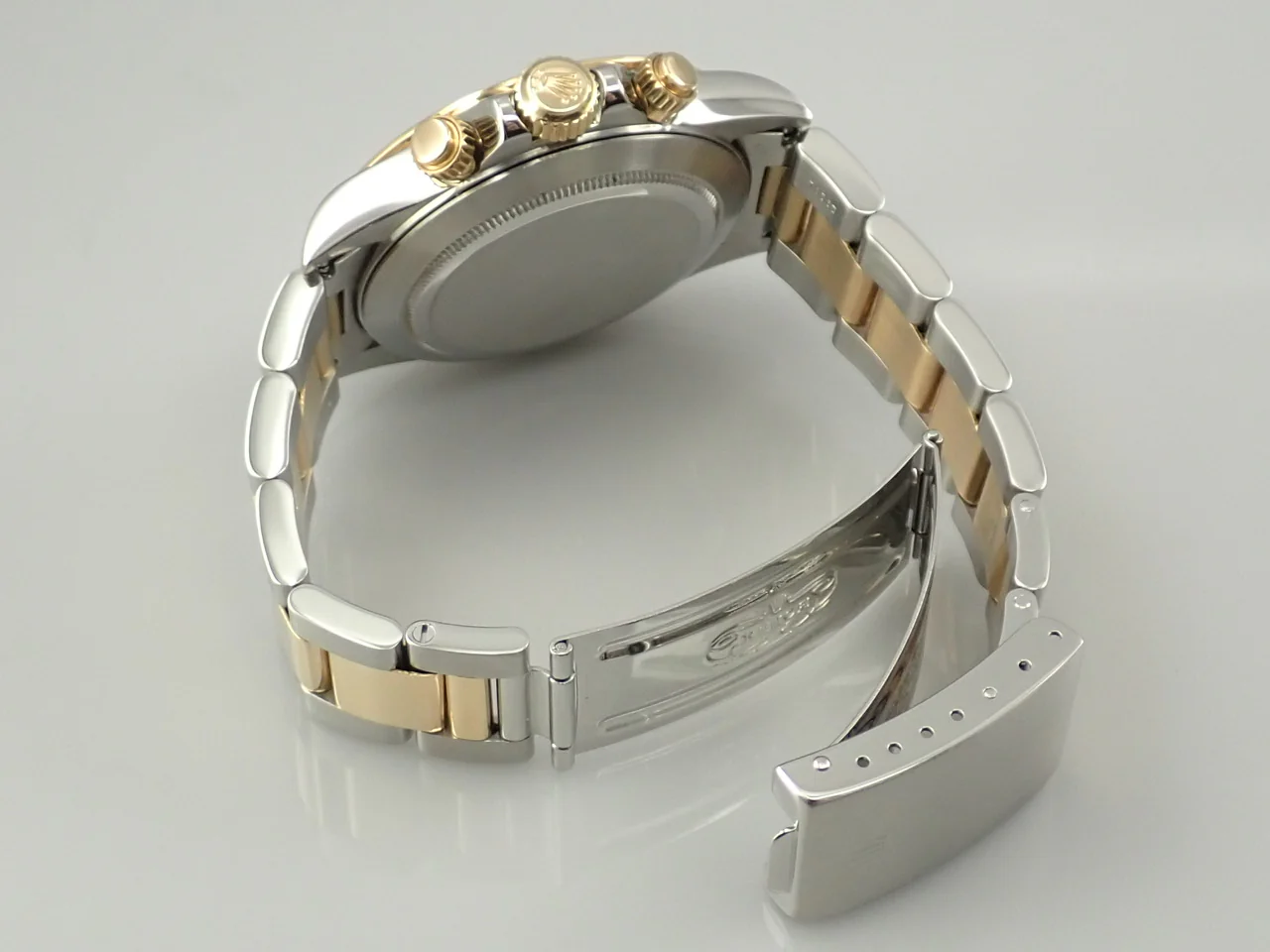 ロレックス デイトナ エルプリメロ Ref.16523 ステンレススチール/イエローゴールド ホワイト文字盤 - Image 8