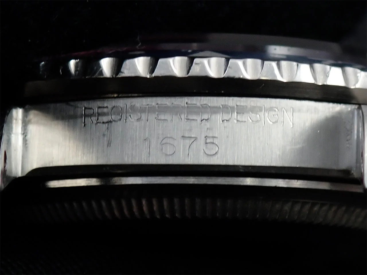 ロレックス GMTマスター Ref.1675 ステンレススチール ブラック文字盤 ジュビリーブレスレット 中古 V6P25AJ1 - Image 10