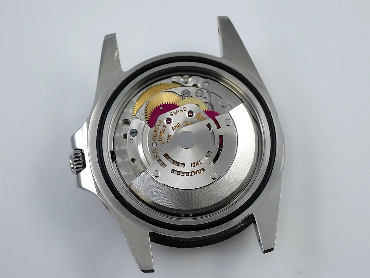 ロレックス GMTマスター Ref.1675 ステンレススチール ブラック文字盤 ジュビリーブレスレット 中古 V6P25AJ1 - Image 12