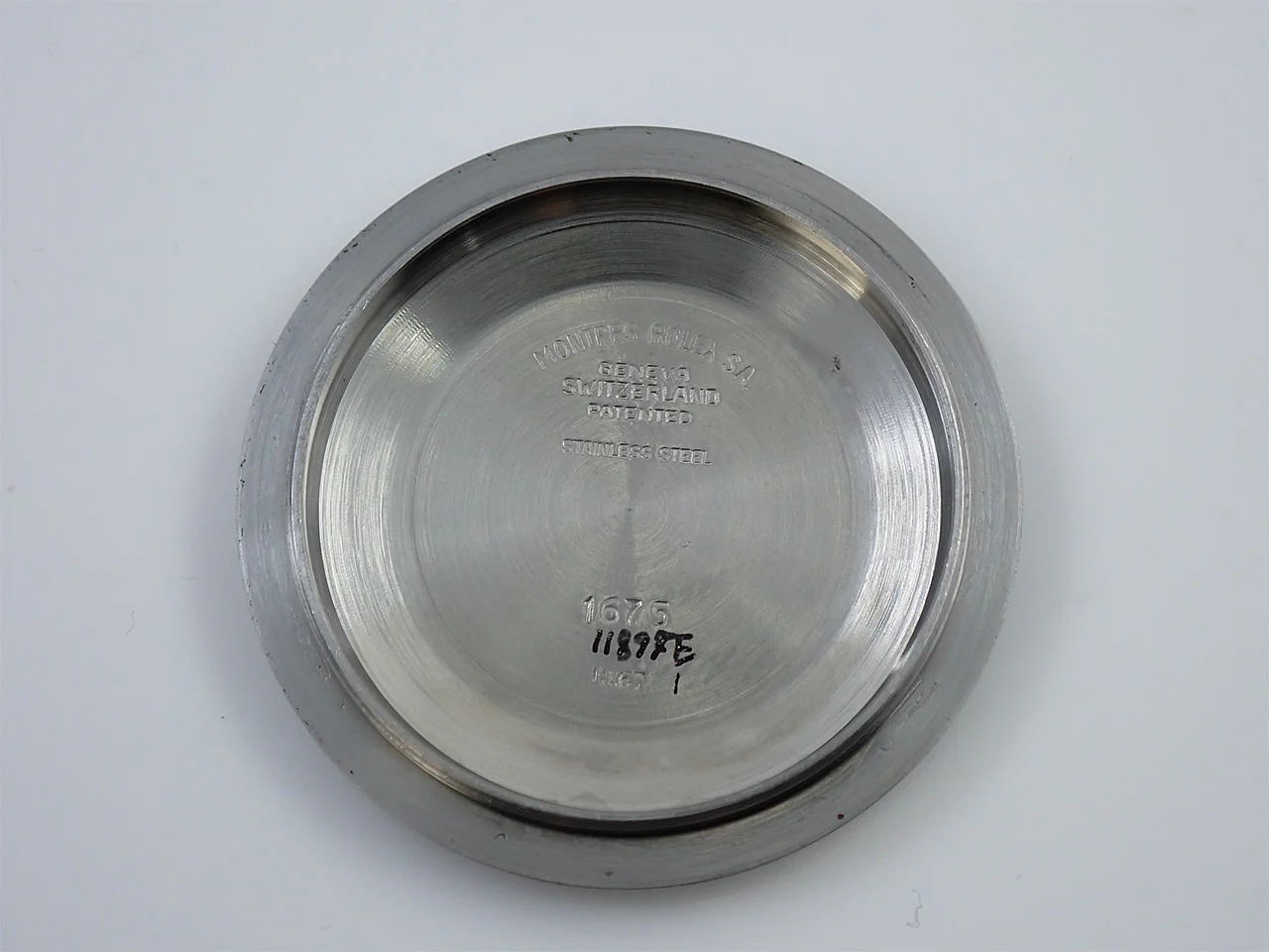 ロレックス GMTマスター Ref.1675 ステンレススチール ブラック文字盤 ジュビリーブレスレット 中古 V6P25AJ1 - Image 13