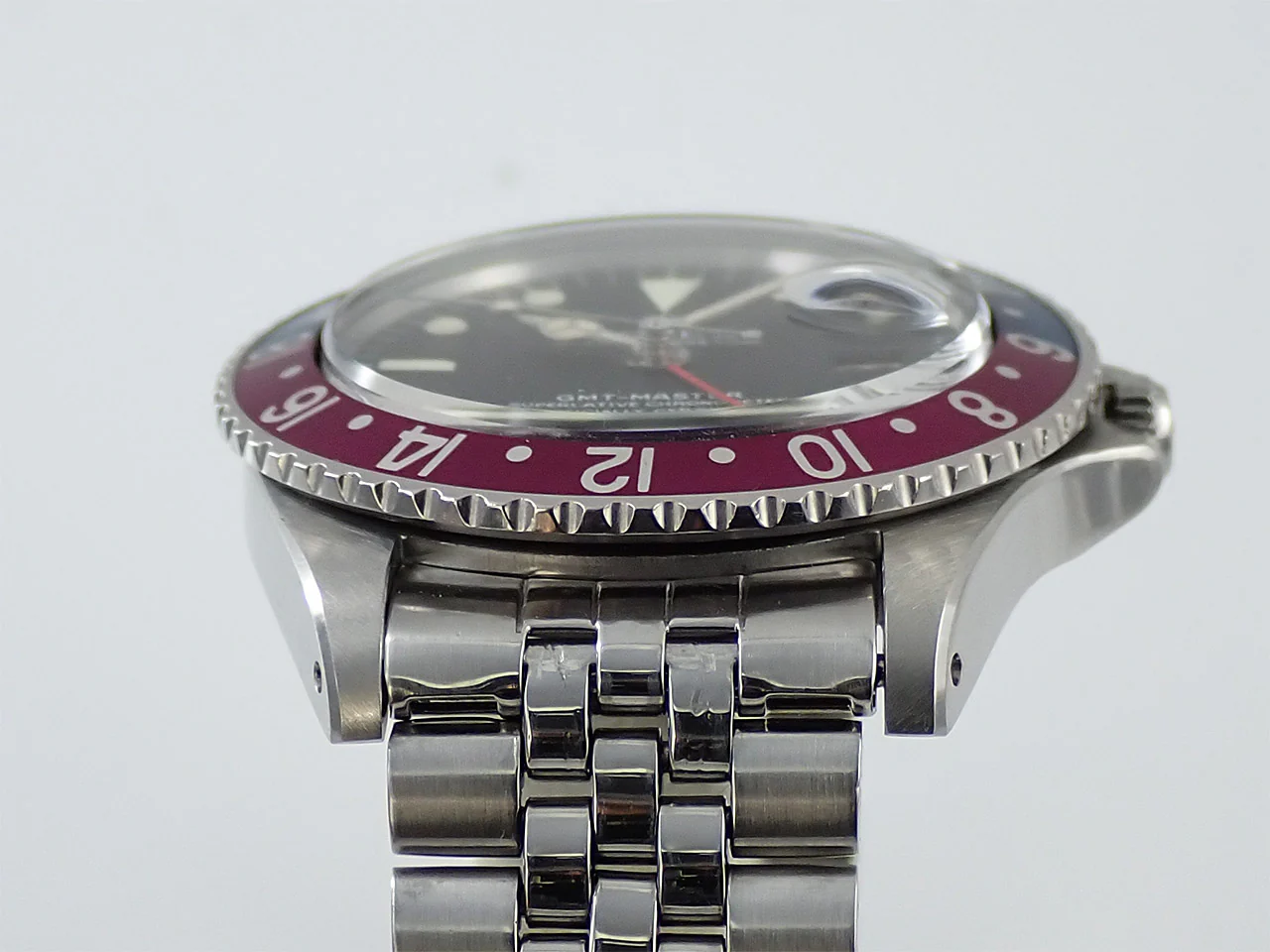 ロレックス GMTマスター Ref.1675 ステンレススチール ブラック文字盤 ジュビリーブレスレット 中古 V6P25AJ1 - Image 6