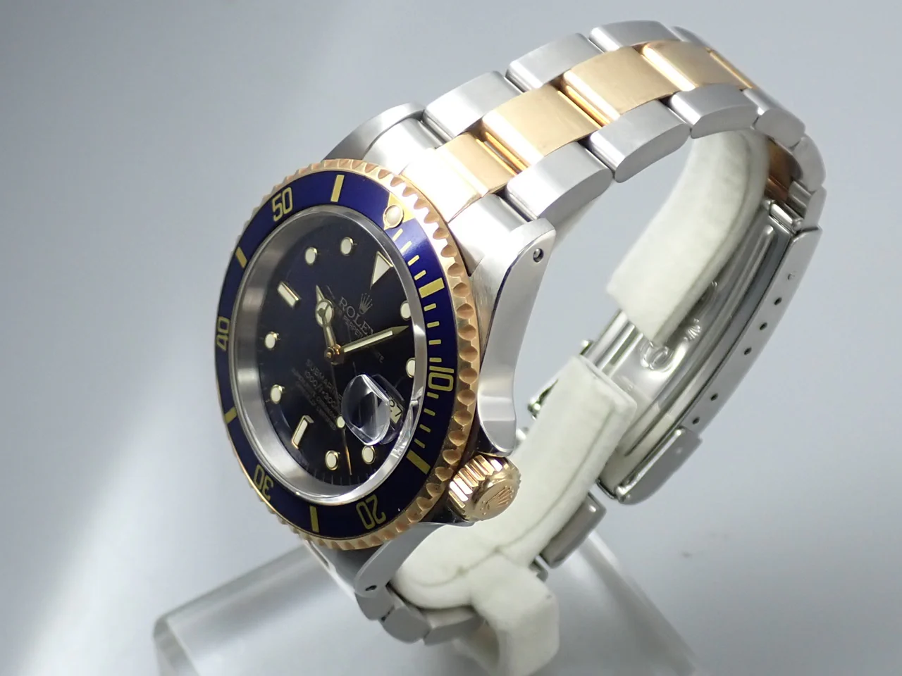 ロレックス サブマリーナー デイト Ref.16613 ステンレススチール/イエローゴールド ブルー文字盤 - Image 4