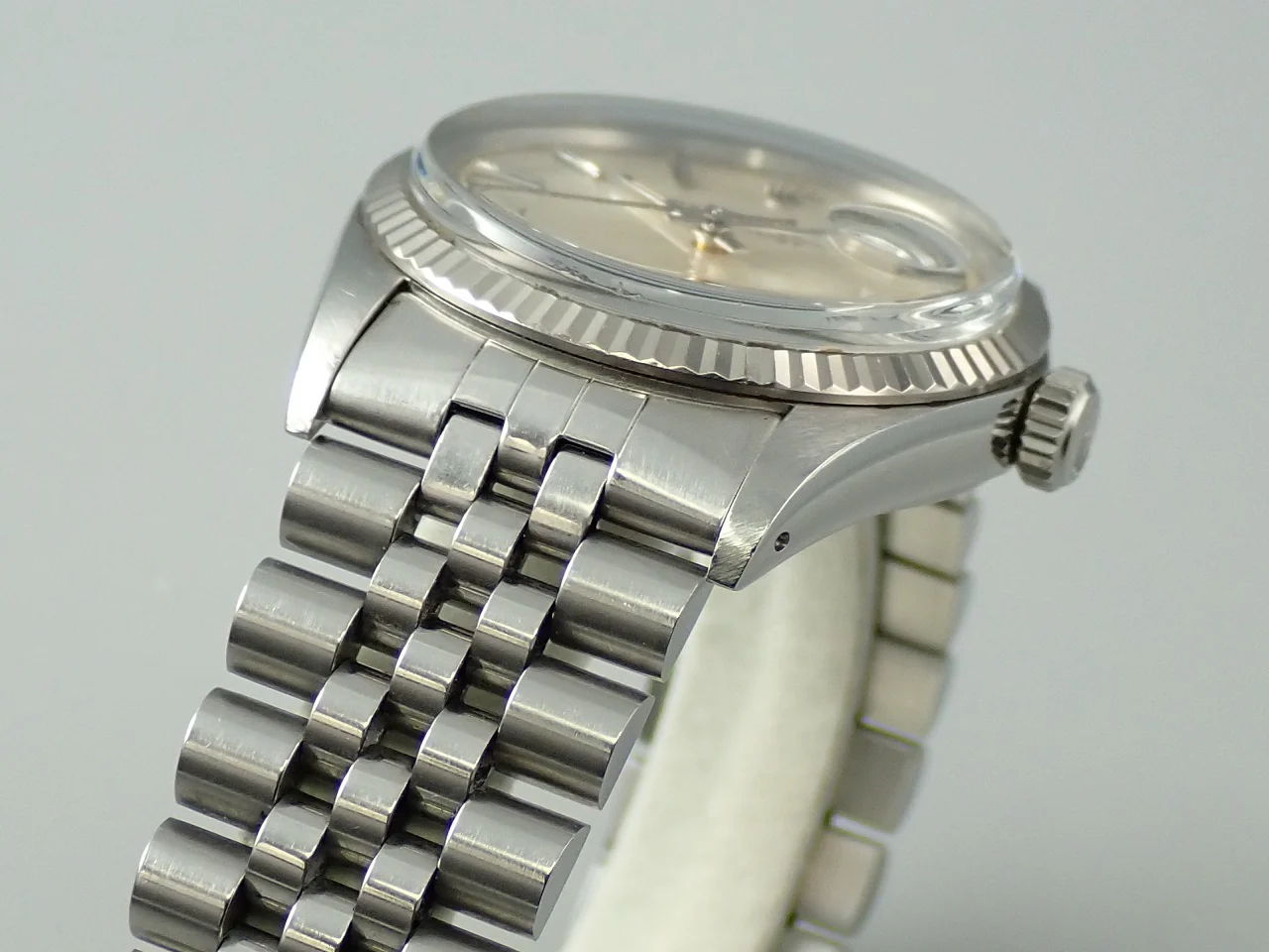 ロレックス デイトジャスト Ref.16014 ステンレススチール/ホワイトゴールド シルバー文字盤 ジュビリーブレスレット - Image 6
