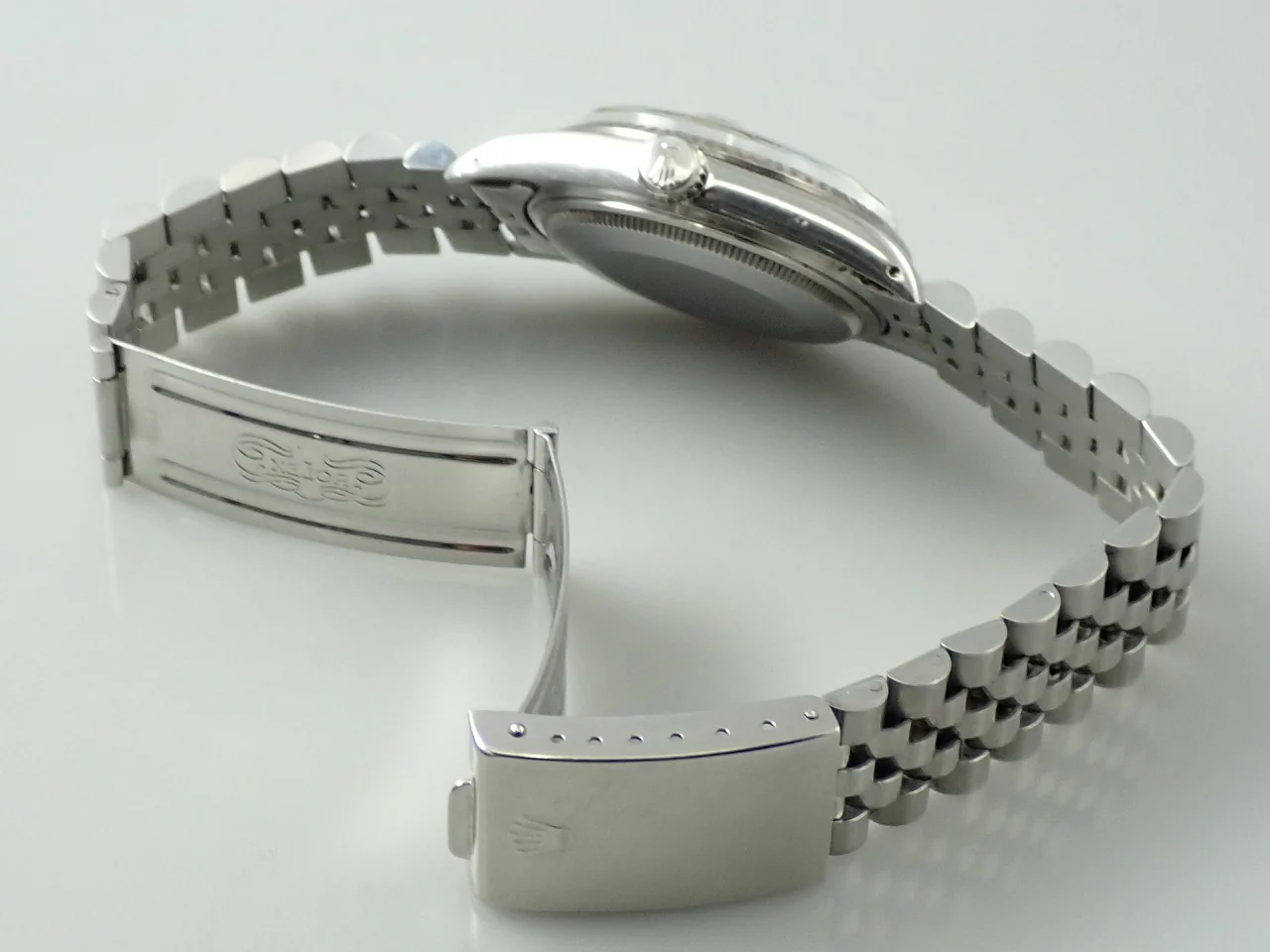 ロレックス デイトジャスト Ref.16014 ステンレススチール/ホワイトゴールド シルバー文字盤 ジュビリーブレスレット - Image 8