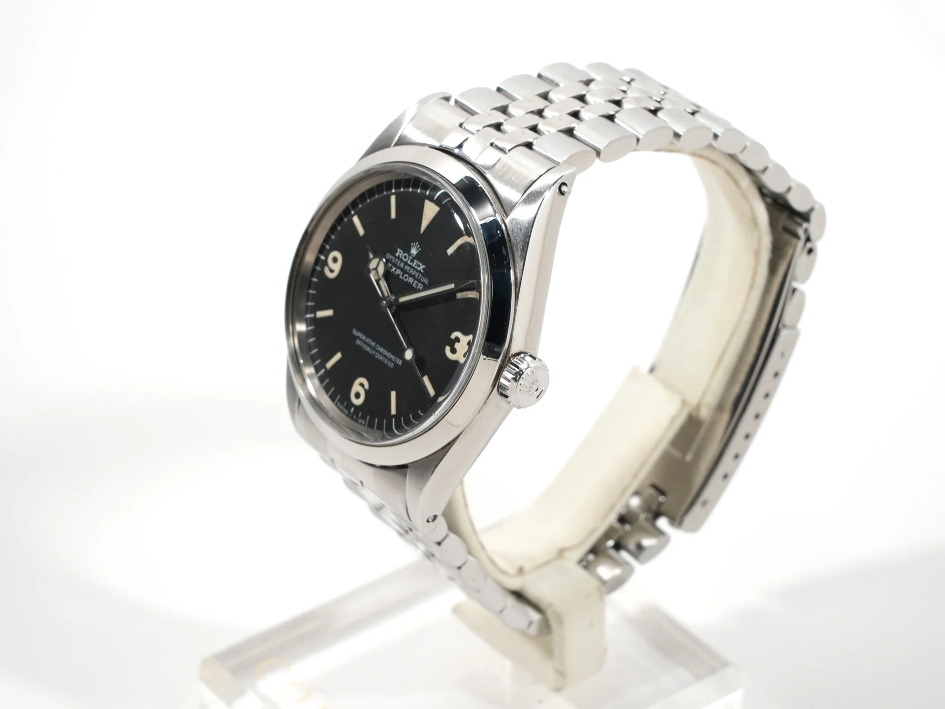 ロレックス エクスプローラーI Ref.1016 ステンレススチール ブラック文字盤 - Image 4