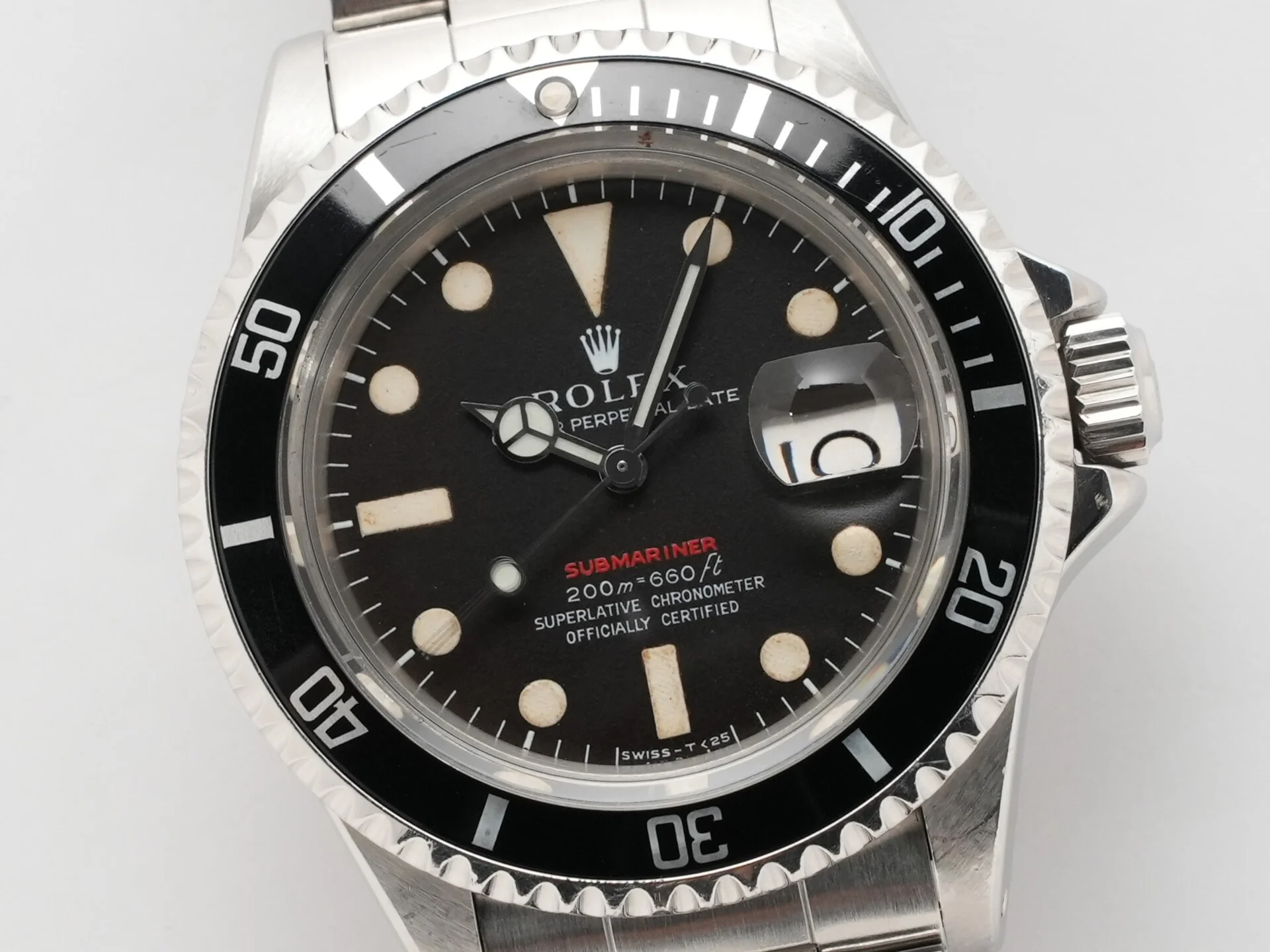 ロレックス サブマリーナー デイト Ref.1680 ステンレススチール ブラック文字盤 - Image 3