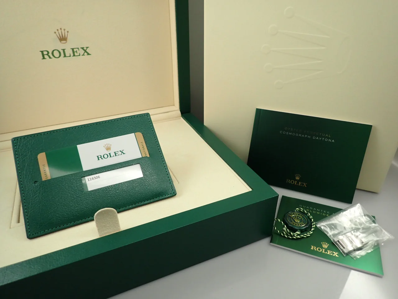ロレックス デイトナ Ref.116506A プラチナ アイスブルー文字盤 - Image 10