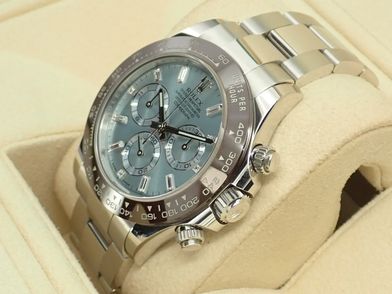 ロレックス デイトナ Ref.116506A プラチナ アイスブルー文字盤 - Image 4