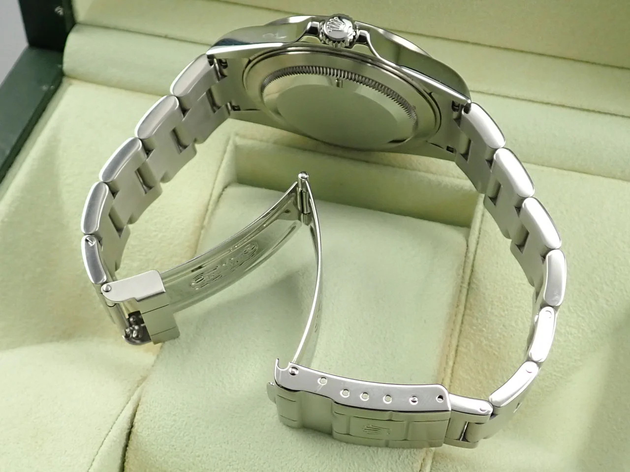 ロレックス エクスプローラーII Ref.16570 ステンレススチール ブラック文字盤 - Image 8