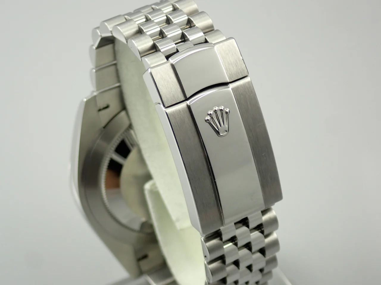 ロレックス デイトジャスト41 Ref.126334 ステンレススチール/ホワイトゴールド スレート文字盤 ジュビリーブレスレット 中古 W0102512 - Image 7