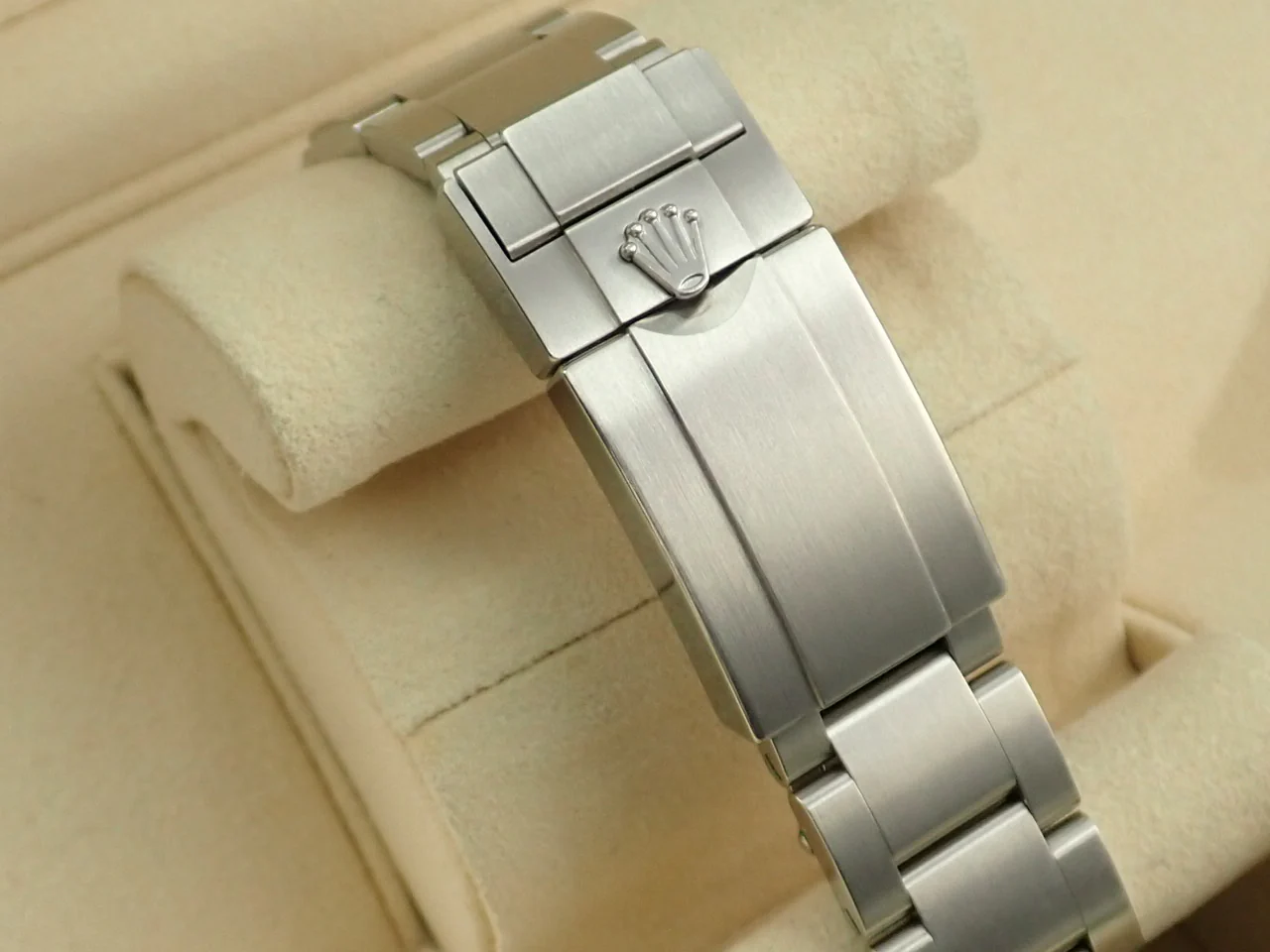 ロレックス エクスプローラーI 鏡面ブラックアウト Ref.214270 ステンレススチール ブラック文字盤 - Image 7