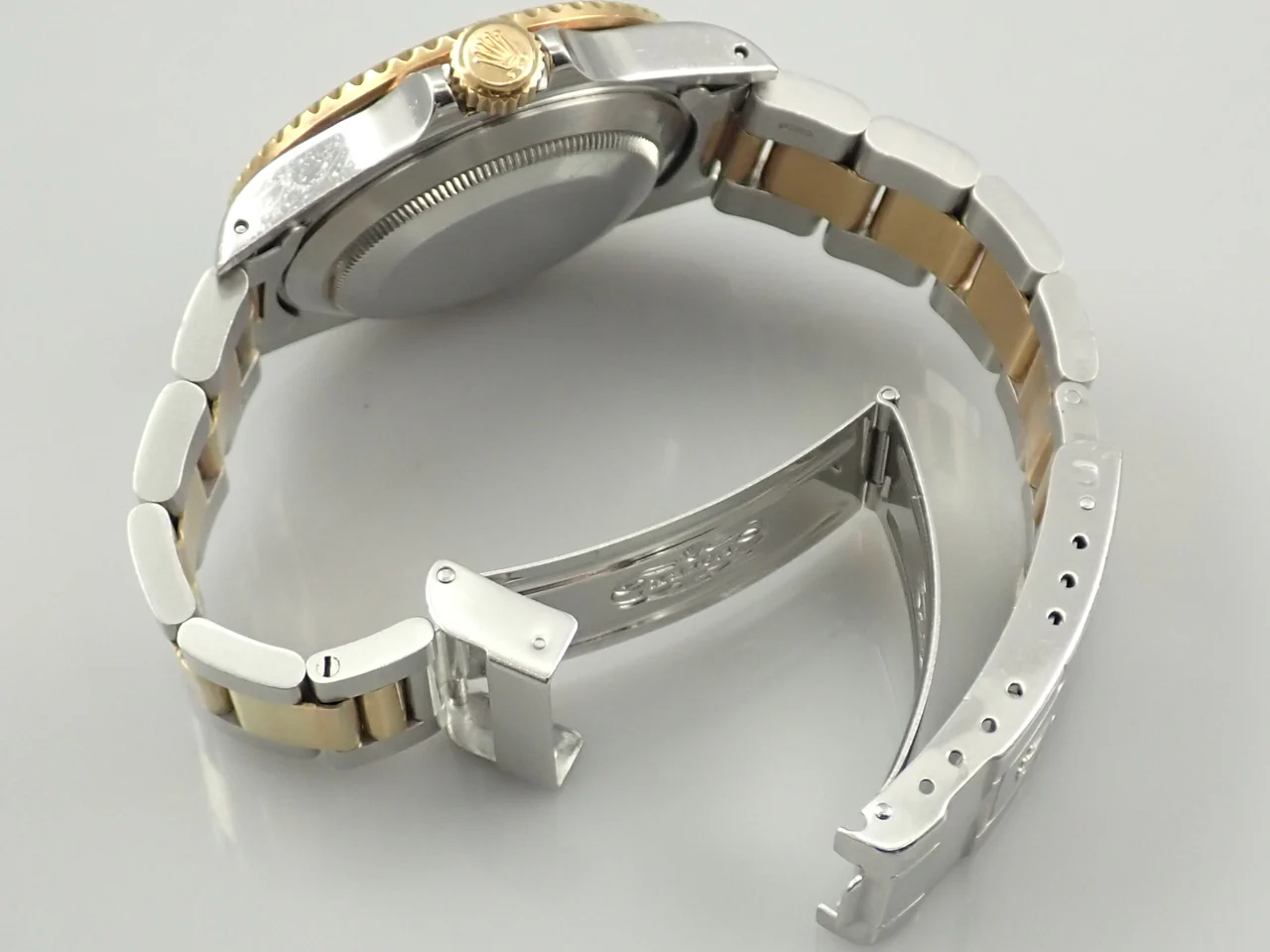 ロレックス サブマリーナー デイト Ref.16803 ステンレススチール/イエローゴールド ブルー文字盤 - Image 8