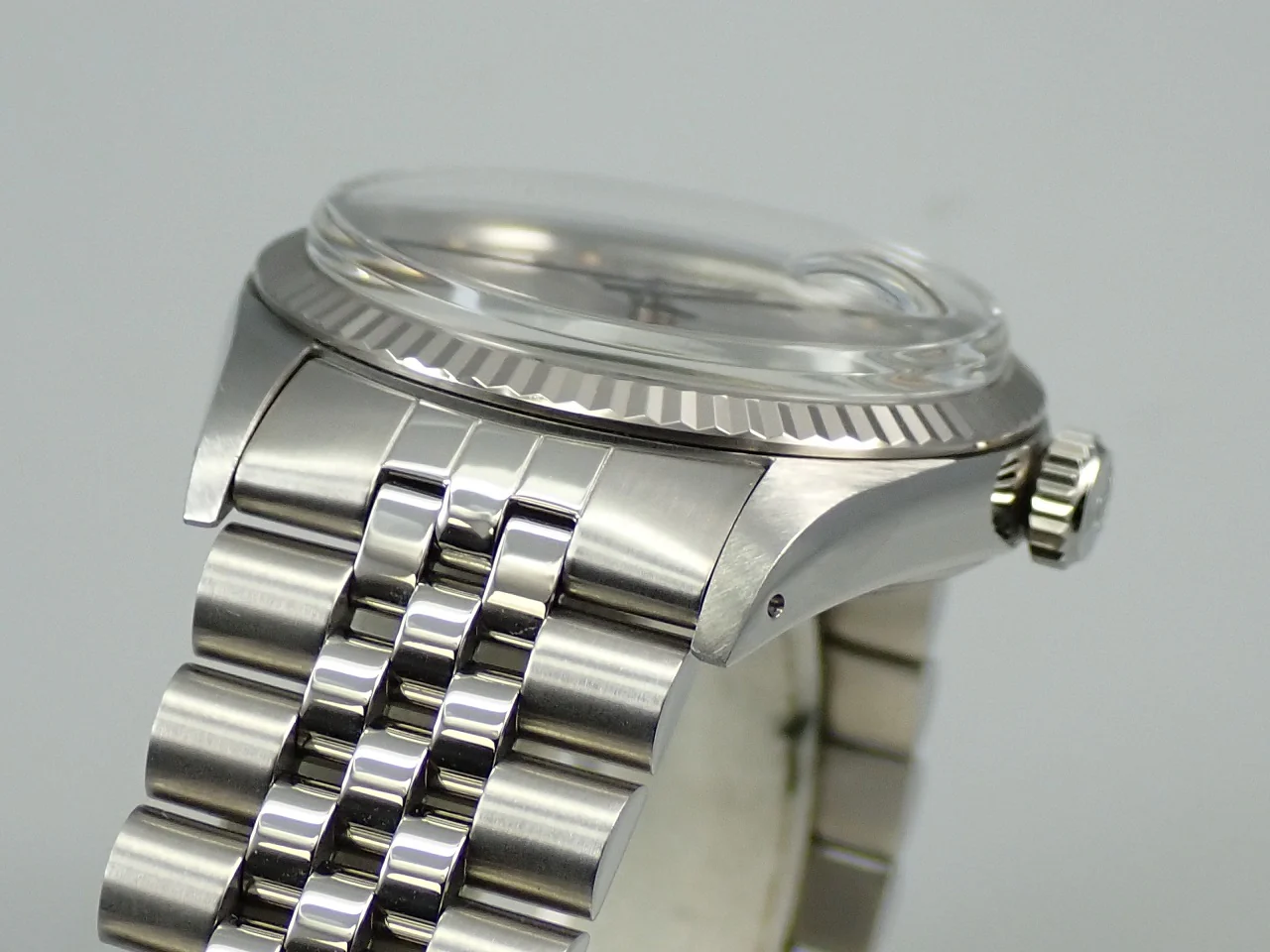 ロレックス デイトジャスト Ref.16014 ステンレススチール/ホワイトゴールド シルバー文字盤 ジュビリーブレスレット - Image 6