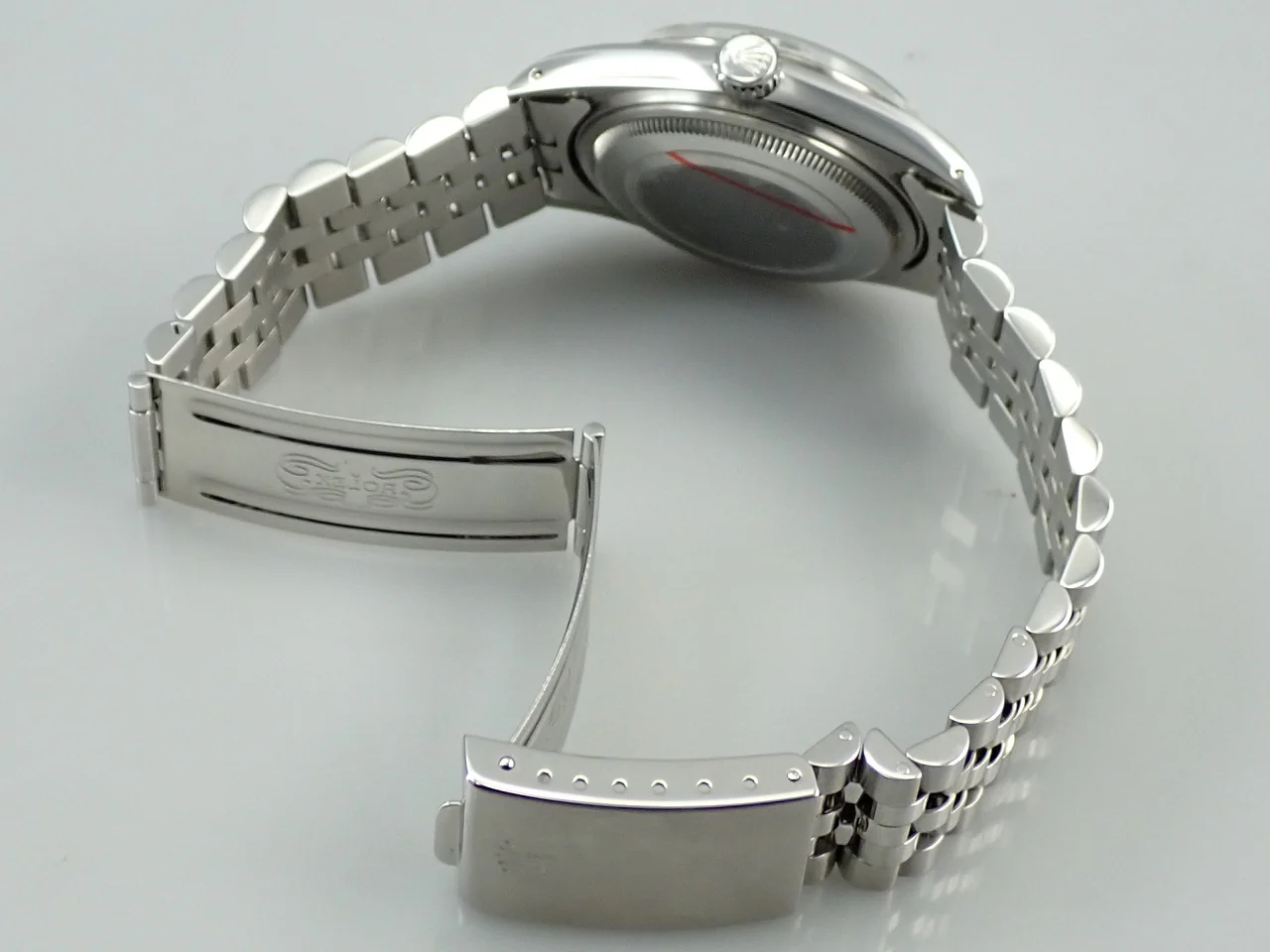 ロレックス デイトジャスト Ref.16014 ステンレススチール/ホワイトゴールド シルバー文字盤 ジュビリーブレスレット - Image 8